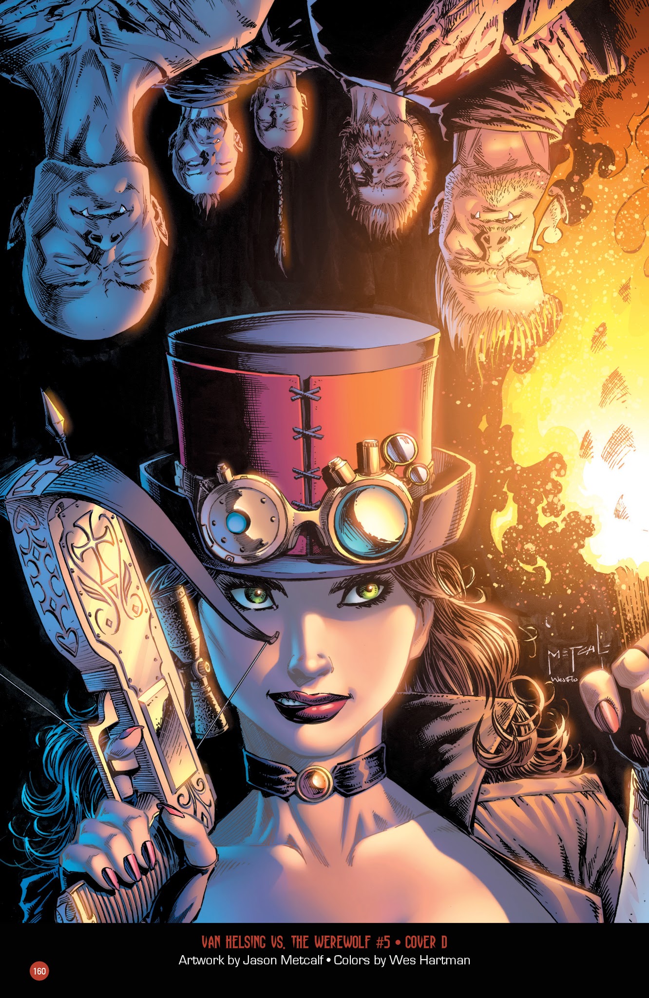 Read online Van Helsing vs. Werewolf comic -  Issue # _TPB 1 - 160