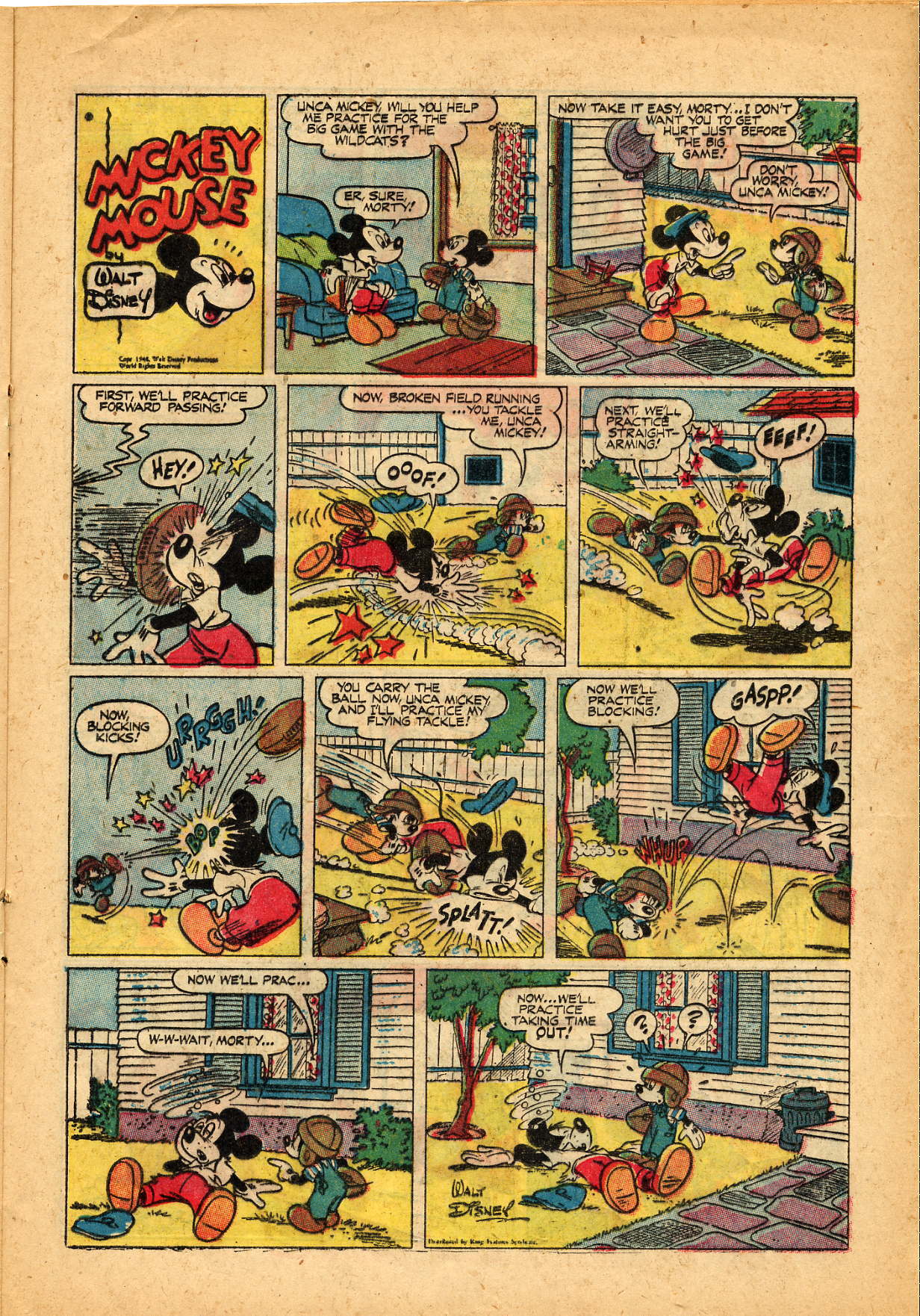 Read online Walt Disney's Comics and Stories comic -  Issue #132 - 29
