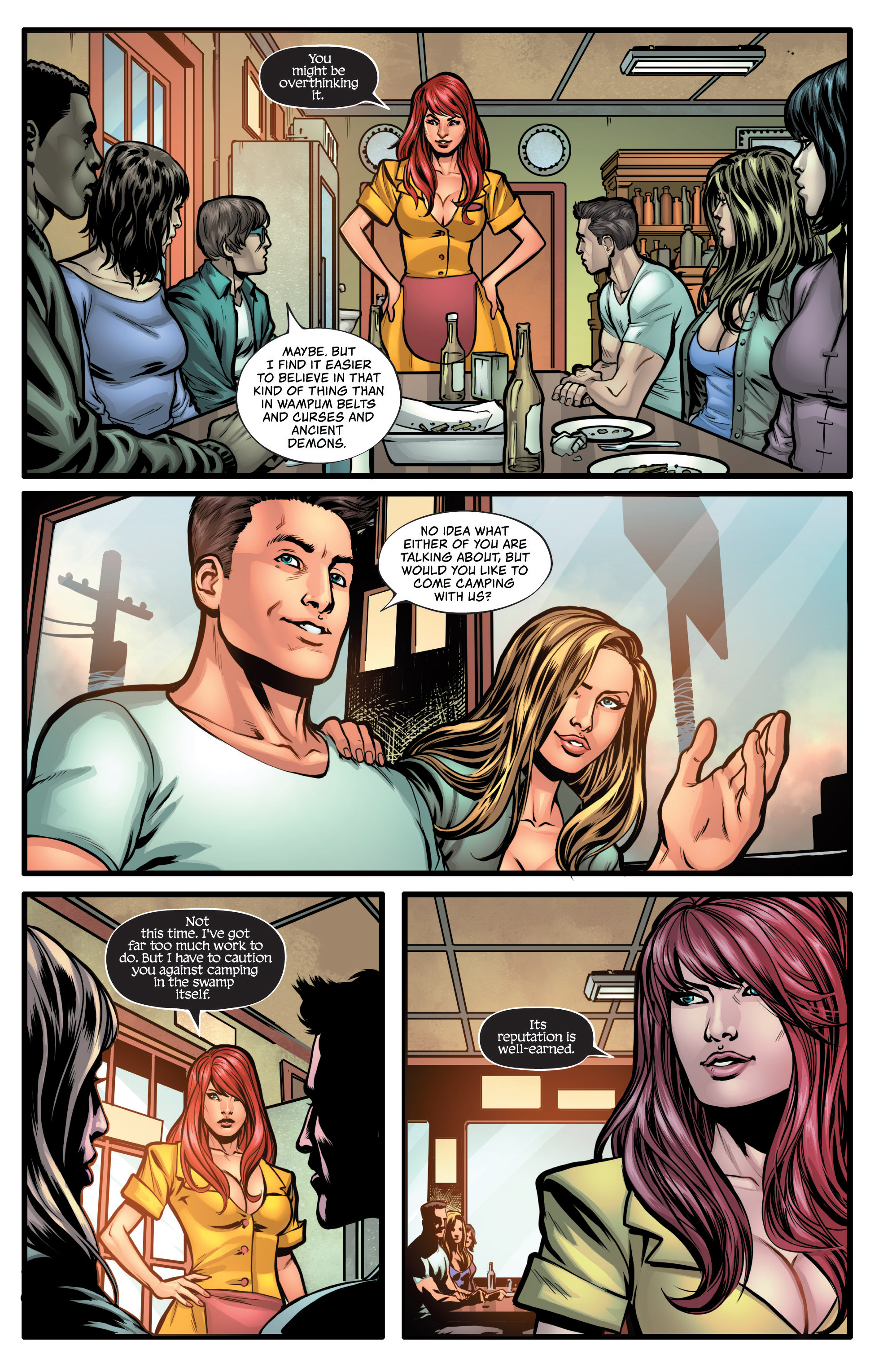 Read online Grimm Tales Of Terror: The Bridgewater Triangle comic -  Issue #1 - 8