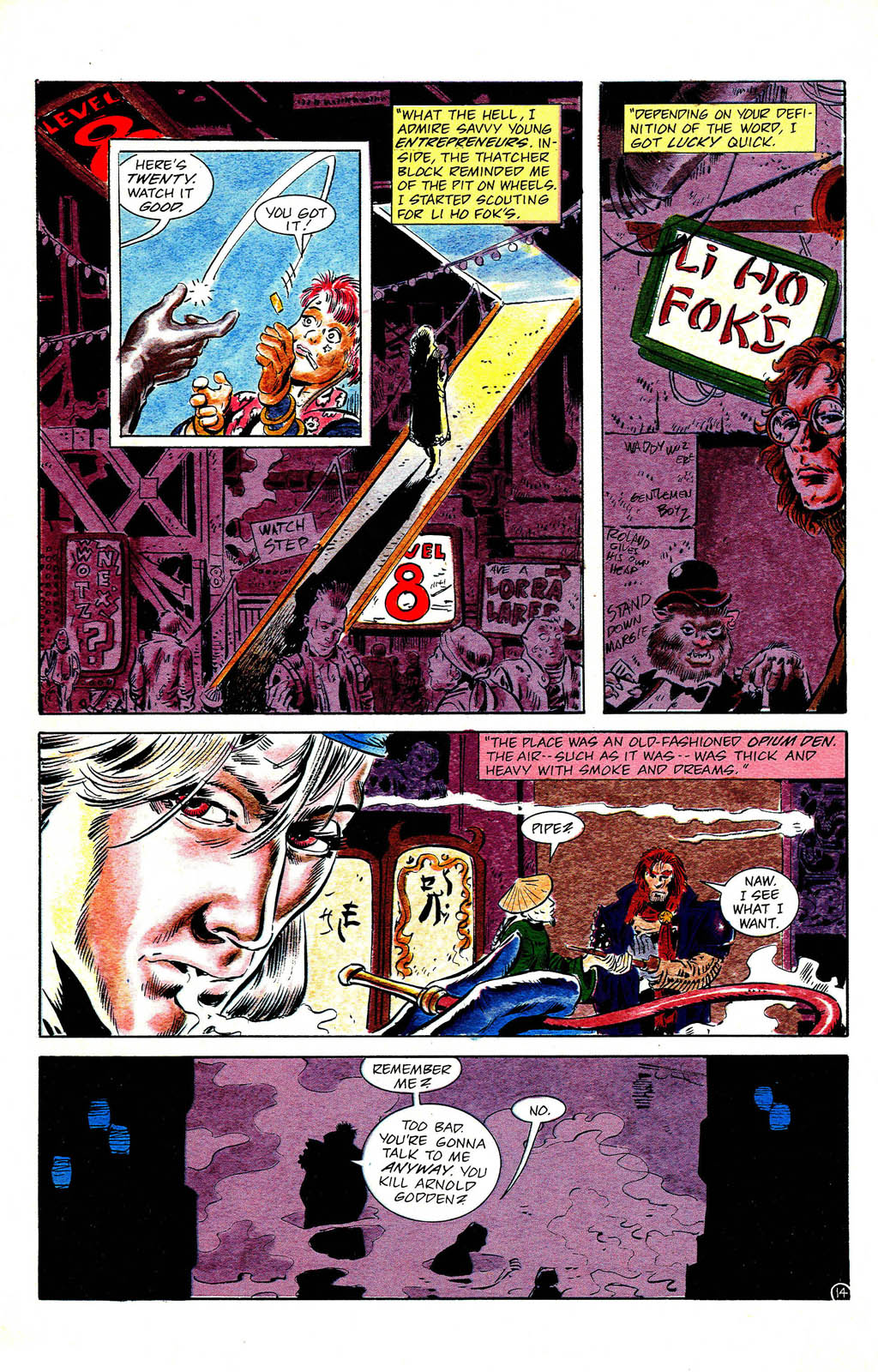 Read online Grimjack comic -  Issue #64 - 18