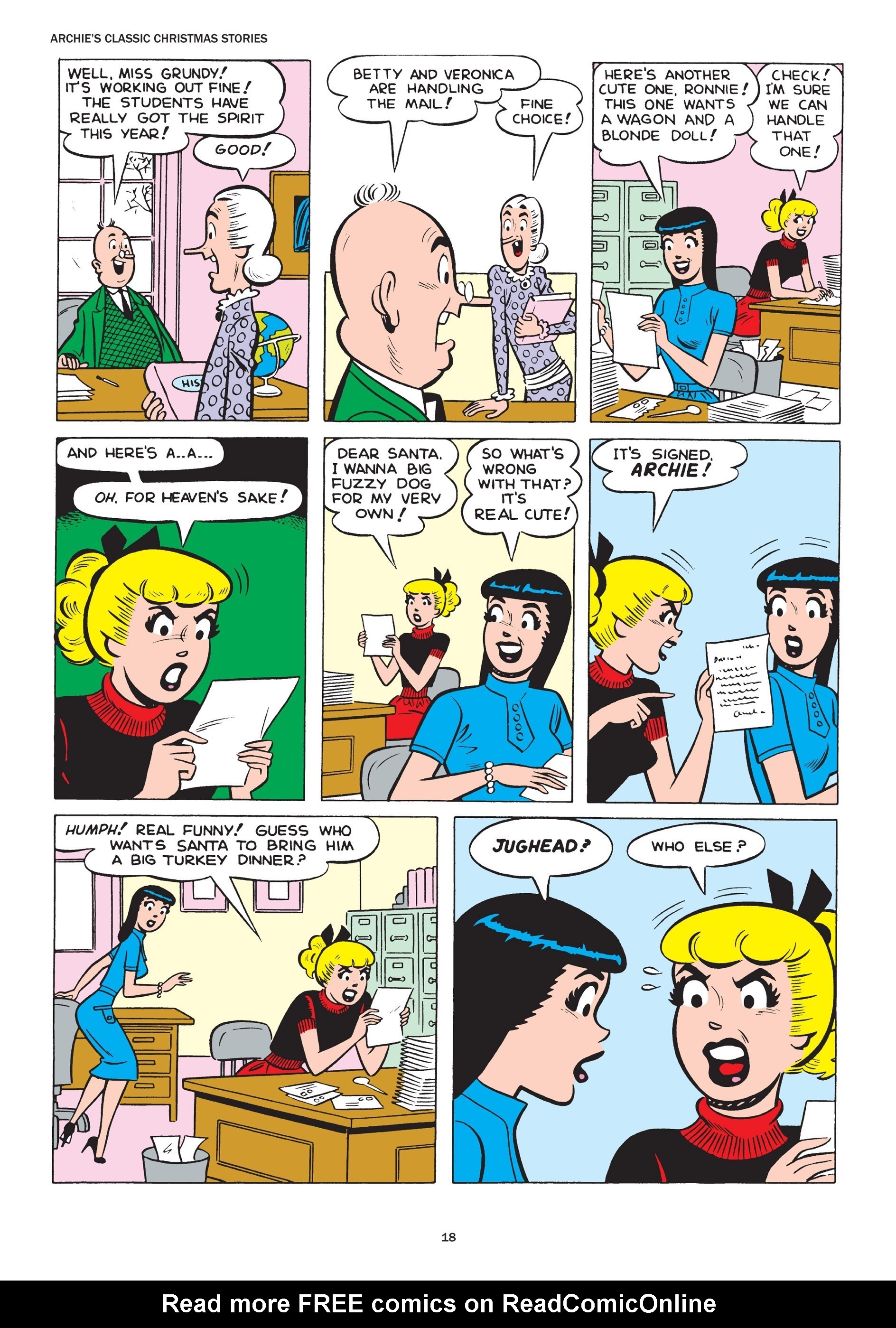 Read online Archie's Classic Christmas Stories comic -  Issue # TPB - 19