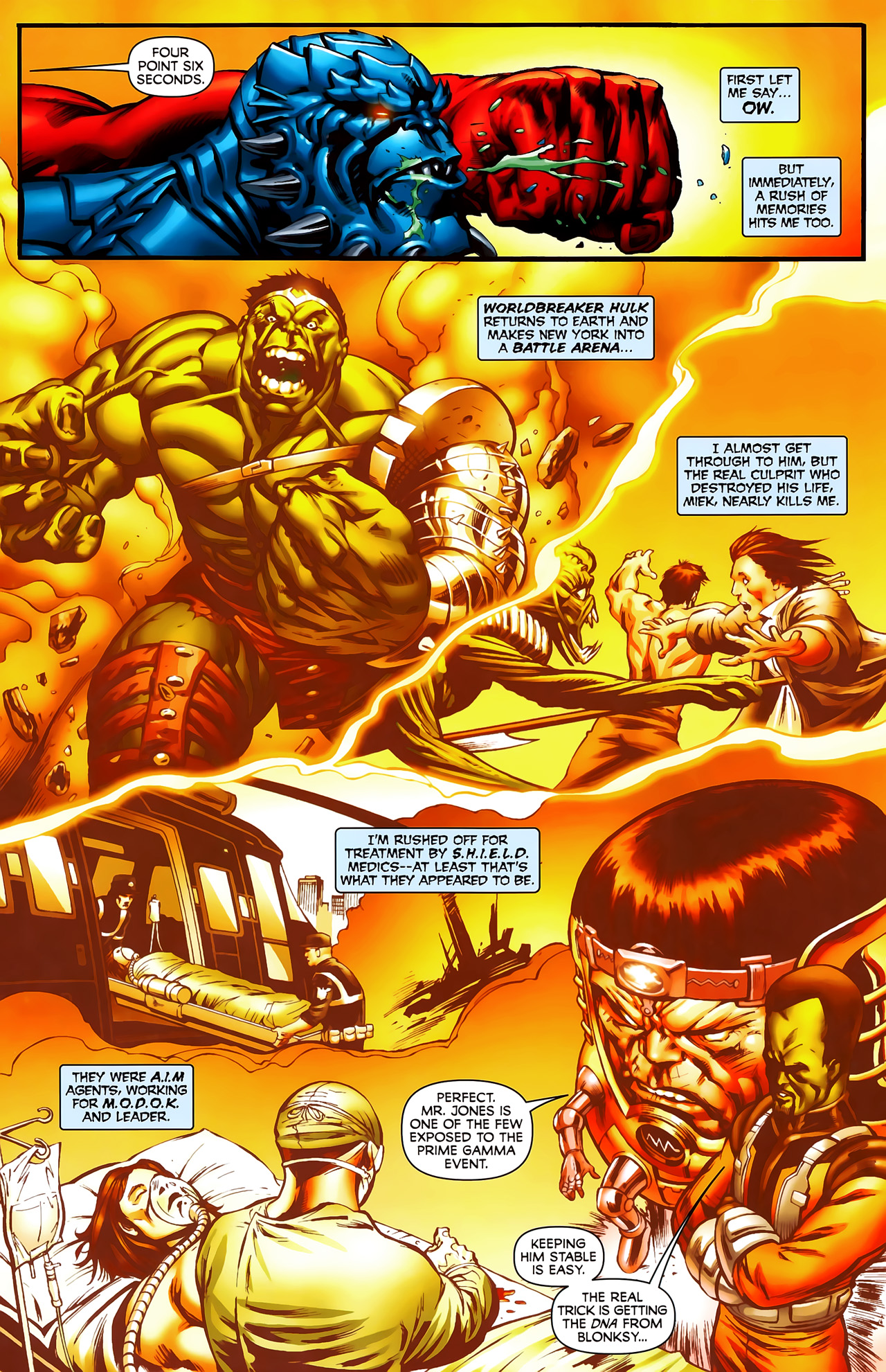 Read online Fall of the Hulks: Red Hulk comic -  Issue #3 - 5