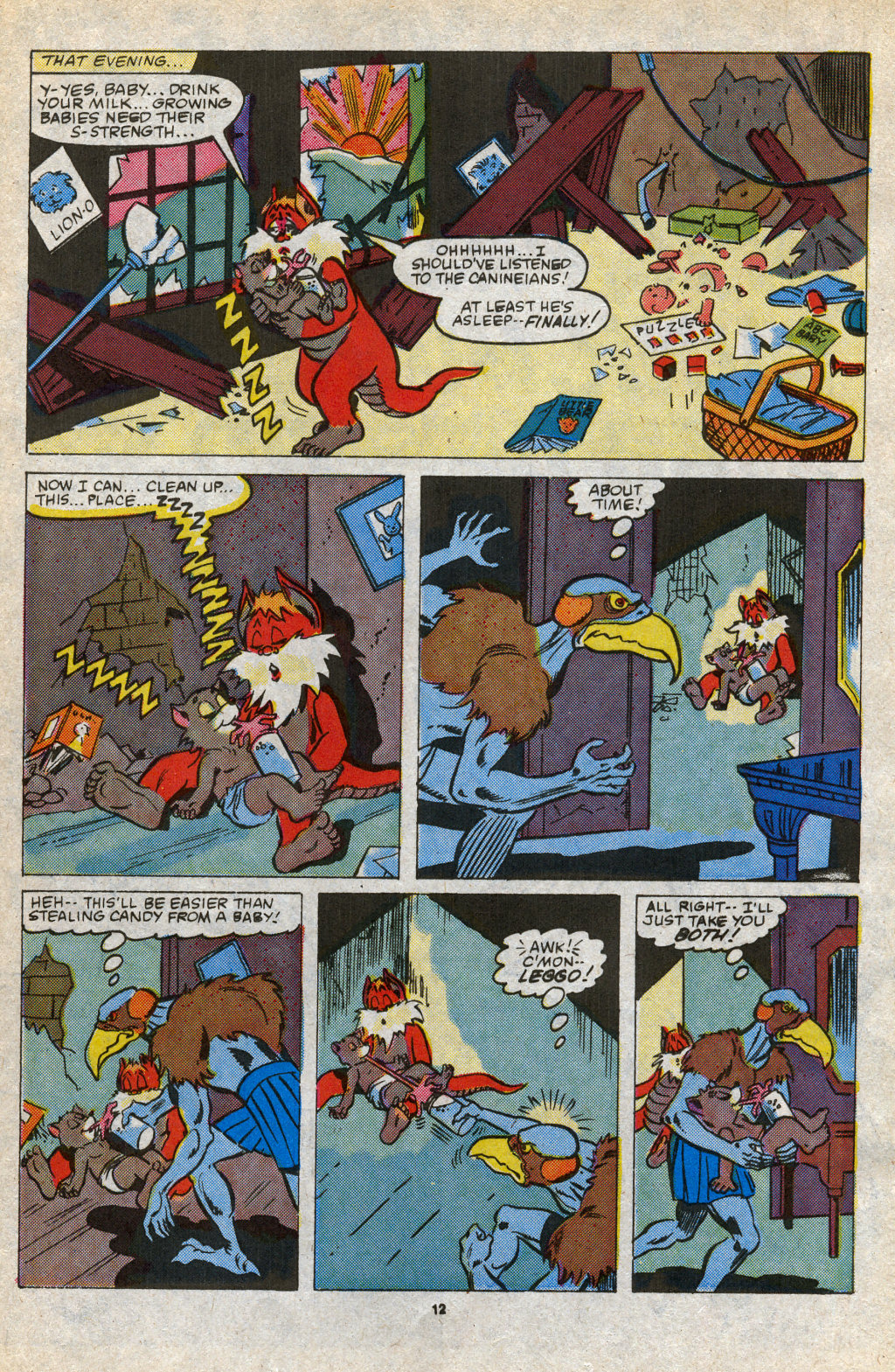 Read online ThunderCats (1985) comic -  Issue #21 - 17