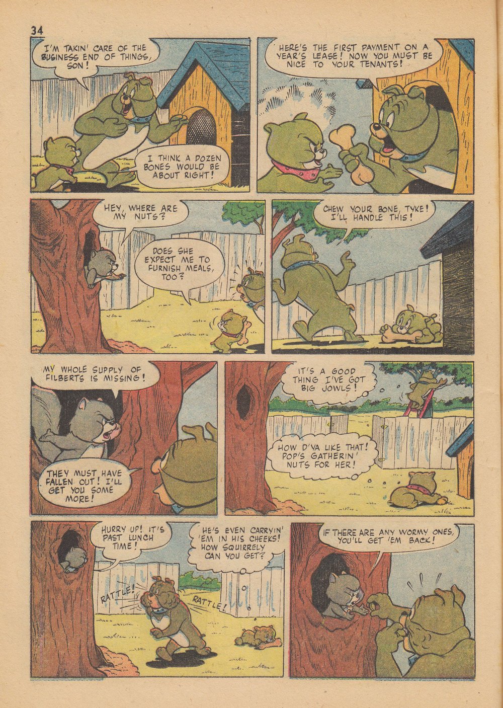 Read online Tom and Jerry's Summer Fun comic -  Issue #1 - 36