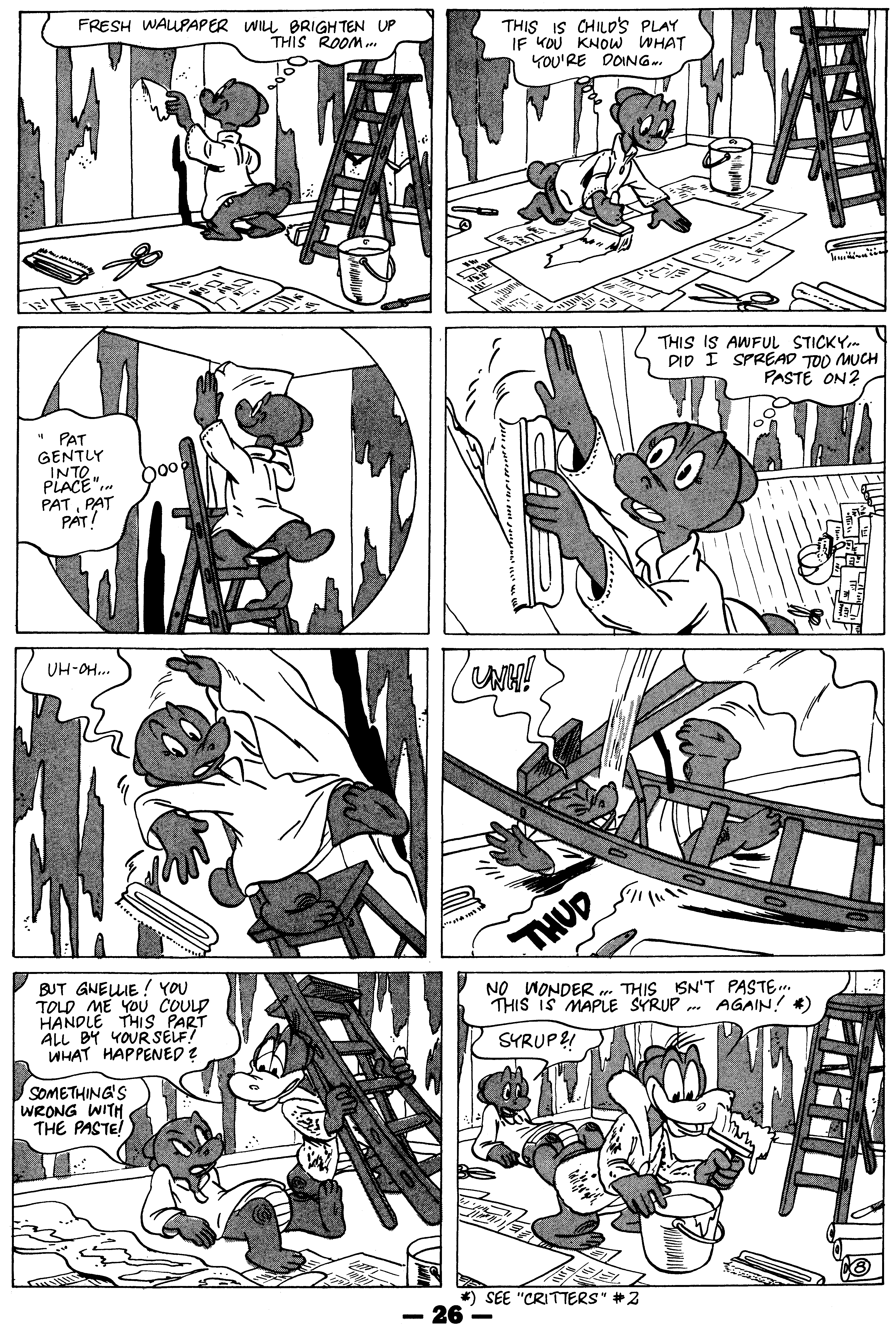 Read online Critters comic -  Issue #4 - 28