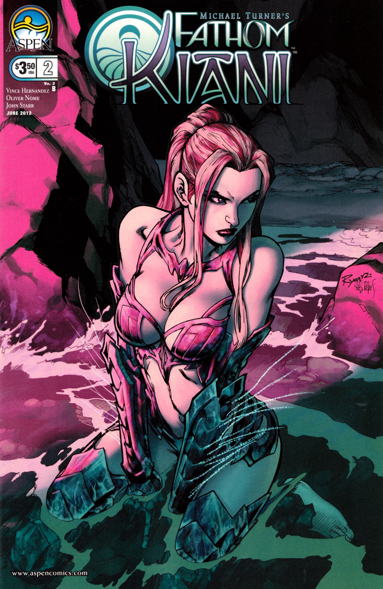 Read online Michael Turner's Fathom: Kiani comic -  Issue #2 - 1