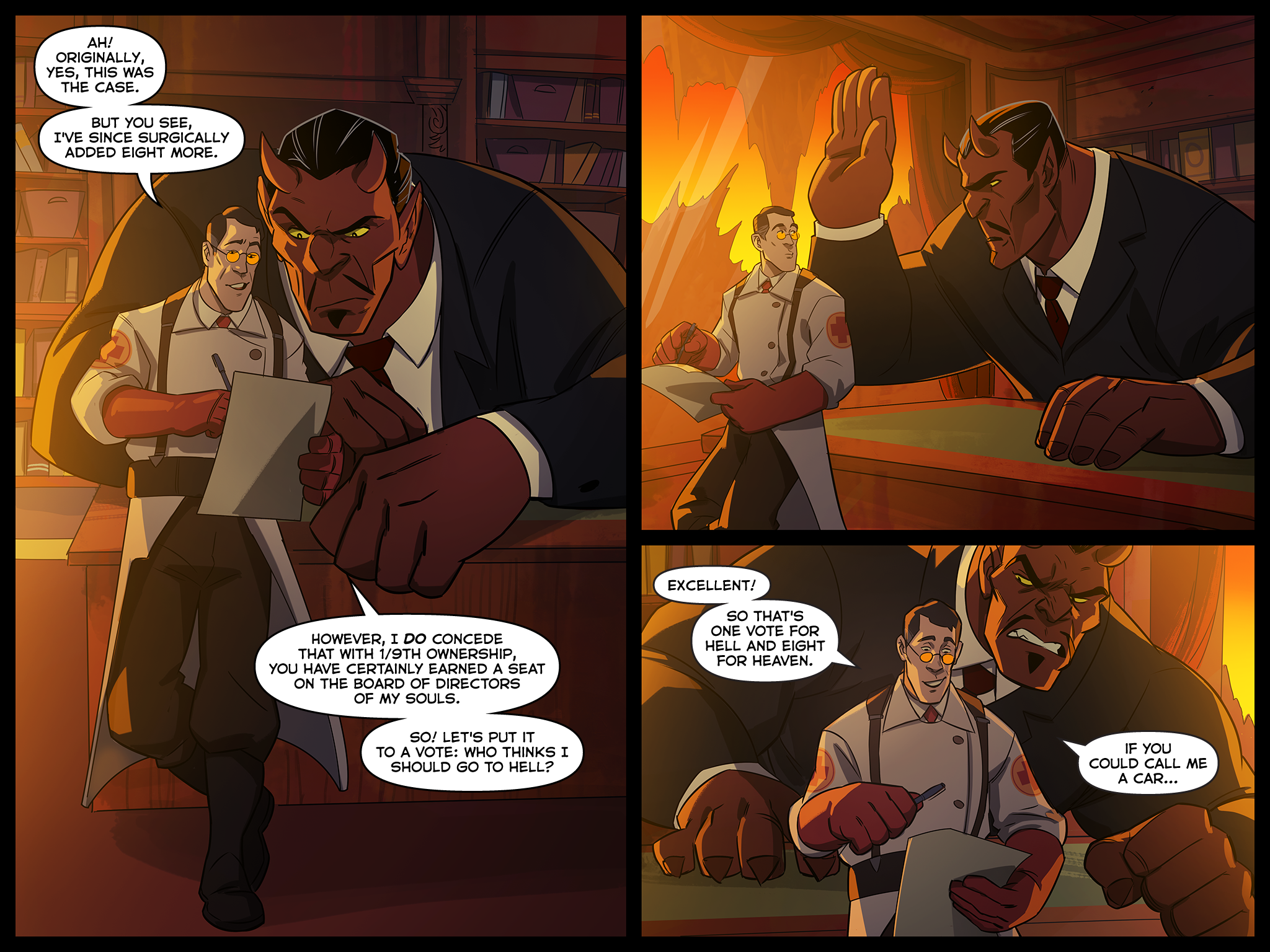 Read online Team Fortress 2 comic -  Issue #6 - 216