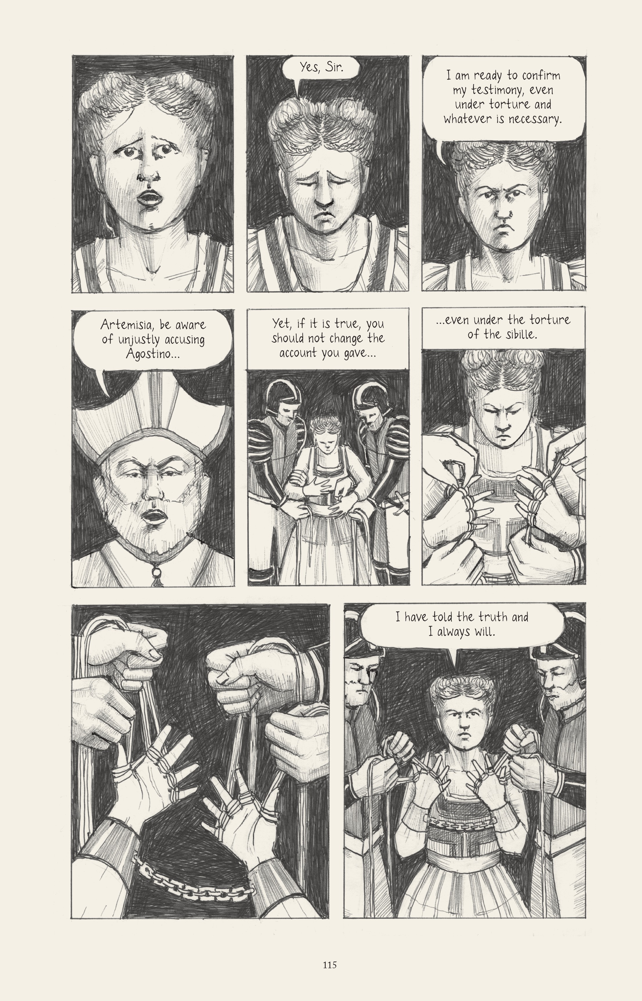 Read online I Know What I Am: The Life and Times of Artemisia Gentileschi comic -  Issue # TPB (Part 2) - 23