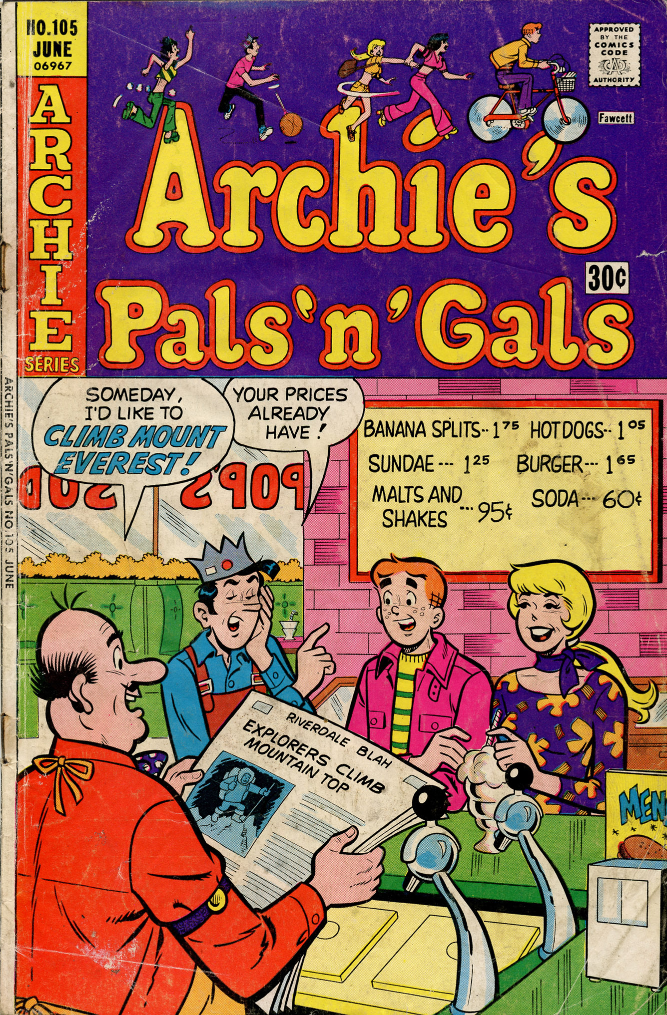 Read online Archie's Pals 'N' Gals (1952) comic -  Issue #105 - 1
