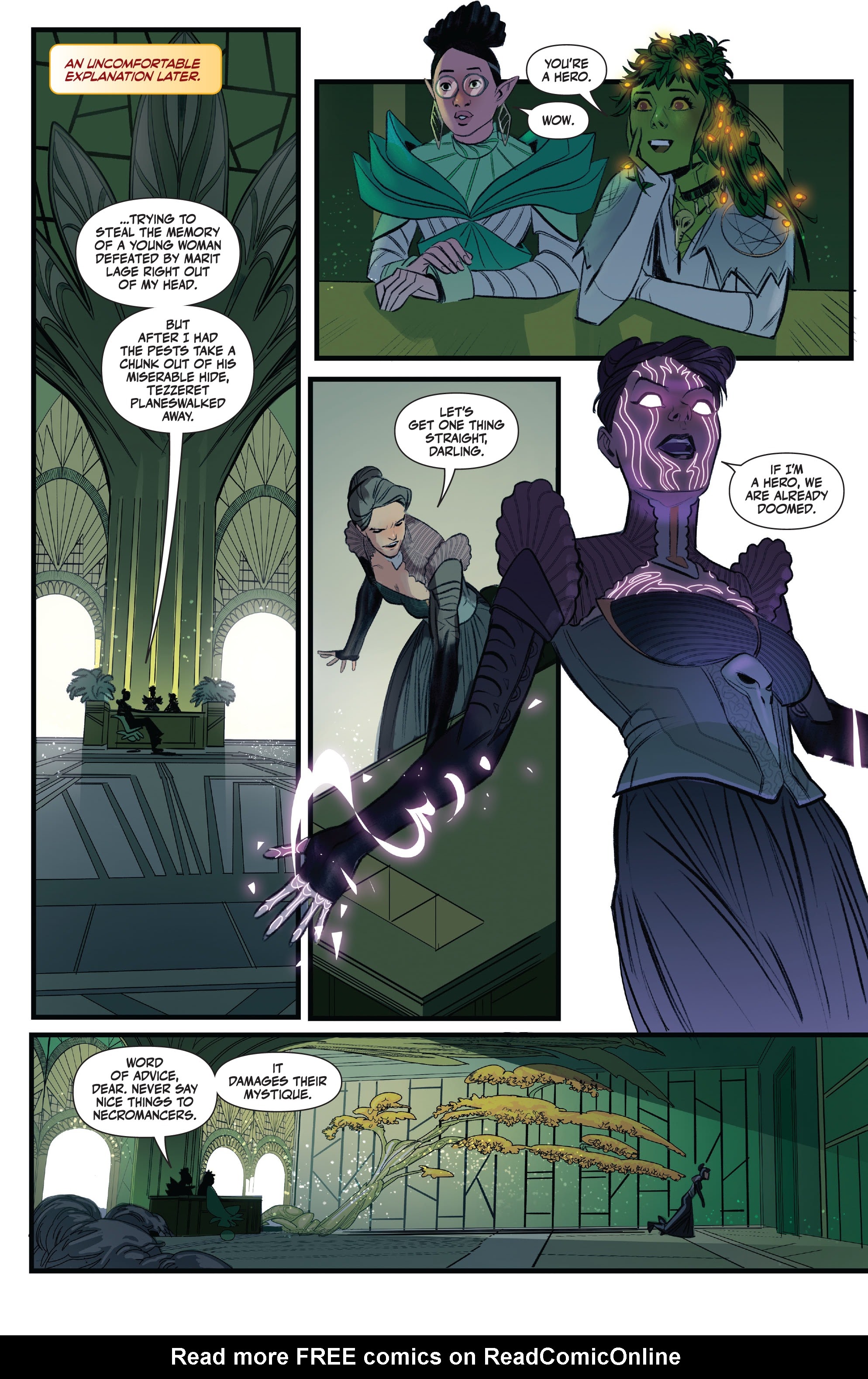 Read online Magic: The Hidden Planeswalker comic -  Issue #2 - 5