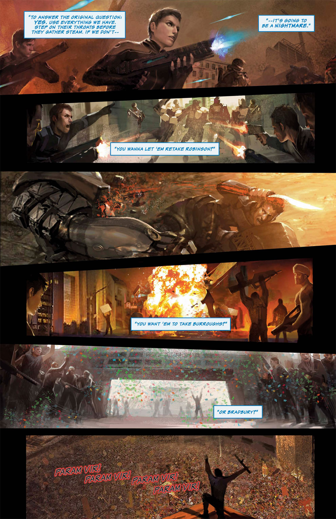 Read online Shrapnel: Hubris comic -  Issue #3 - 38