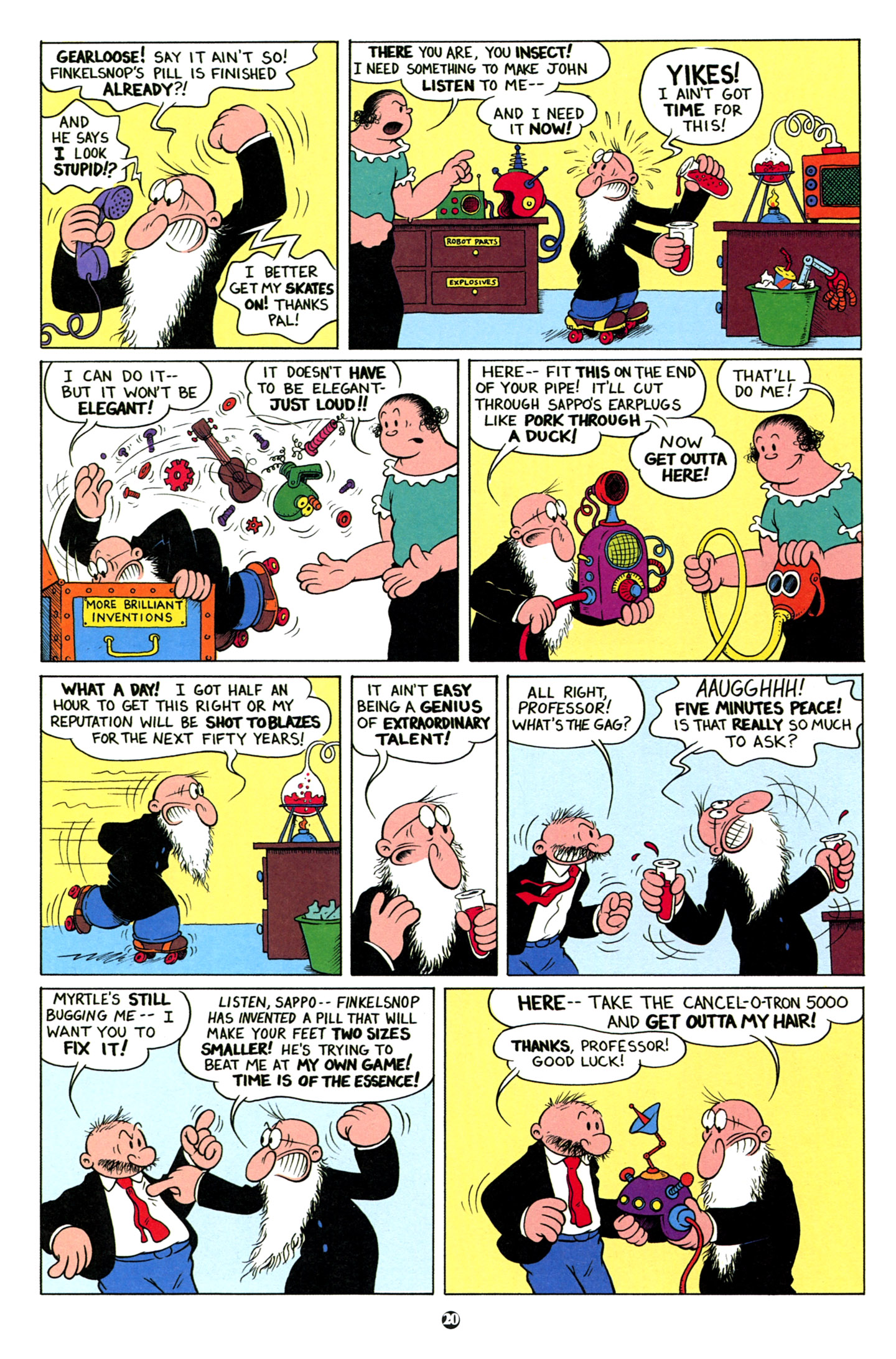 Read online Popeye (2012) comic -  Issue #2 - 22