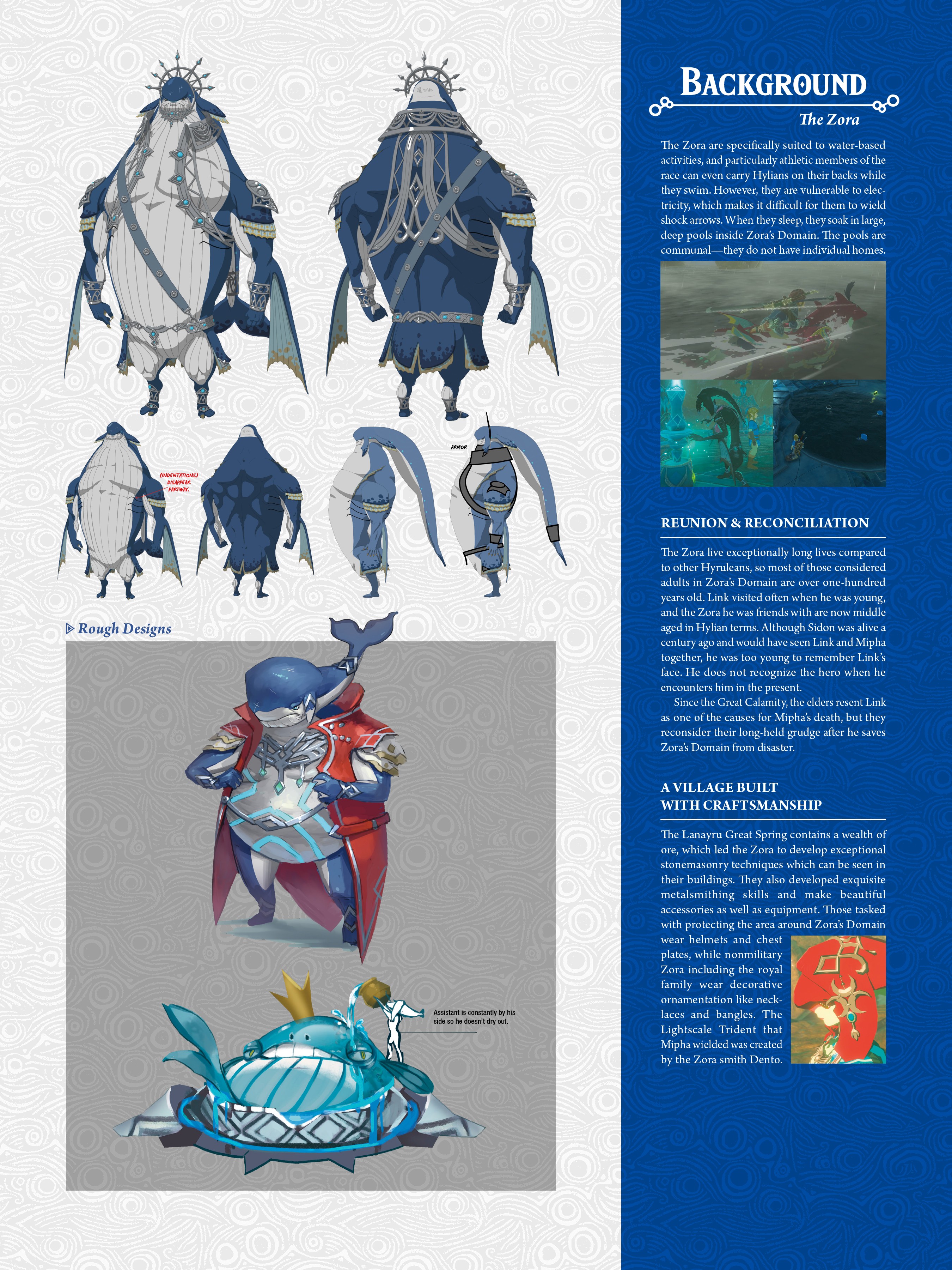 Read online The Legend of Zelda: Breath of the Wild–Creating A Champion comic -  Issue # TPB (Part 1) - 95