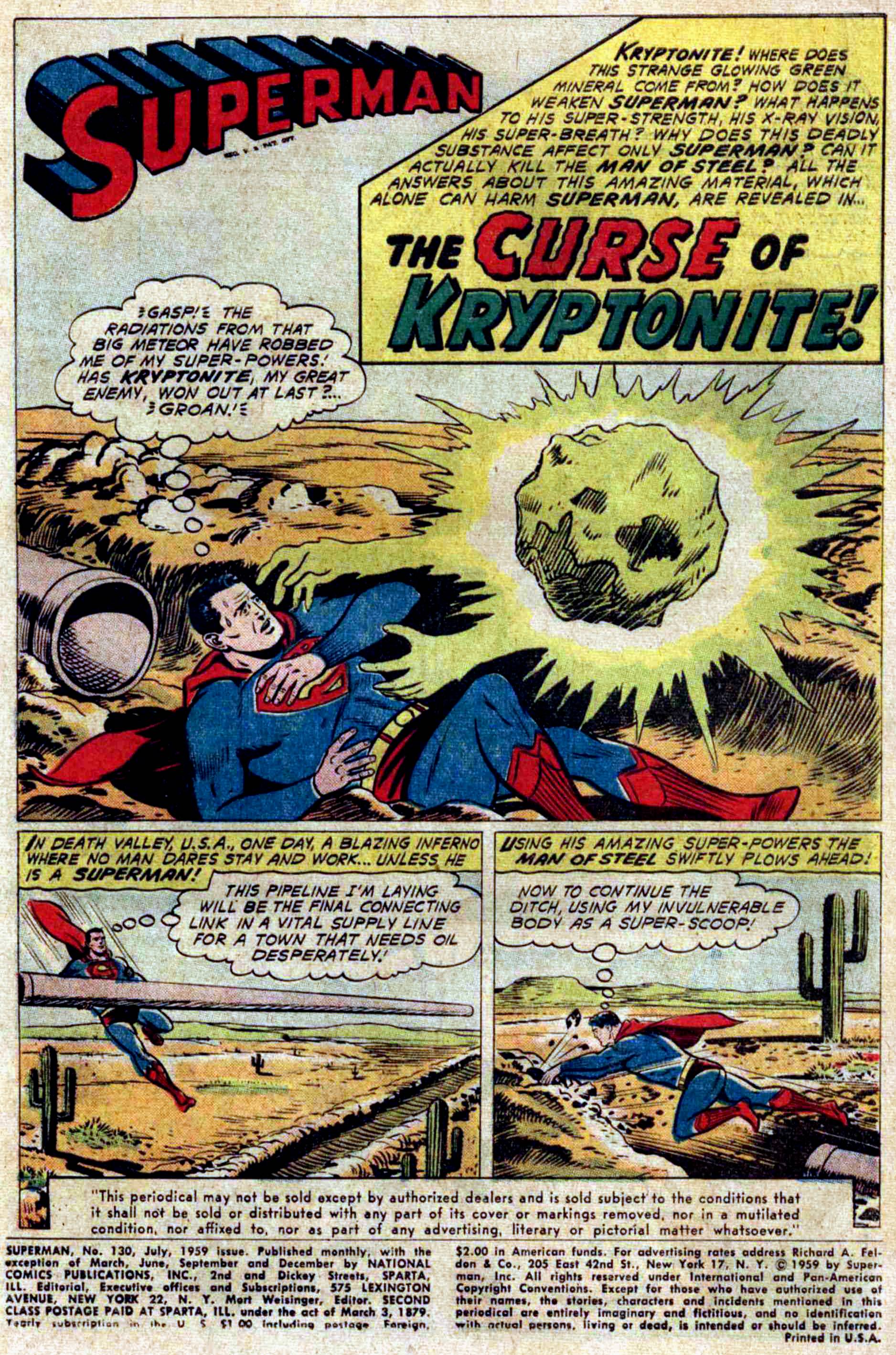 Read online Superman (1939) comic -  Issue #130 - 3