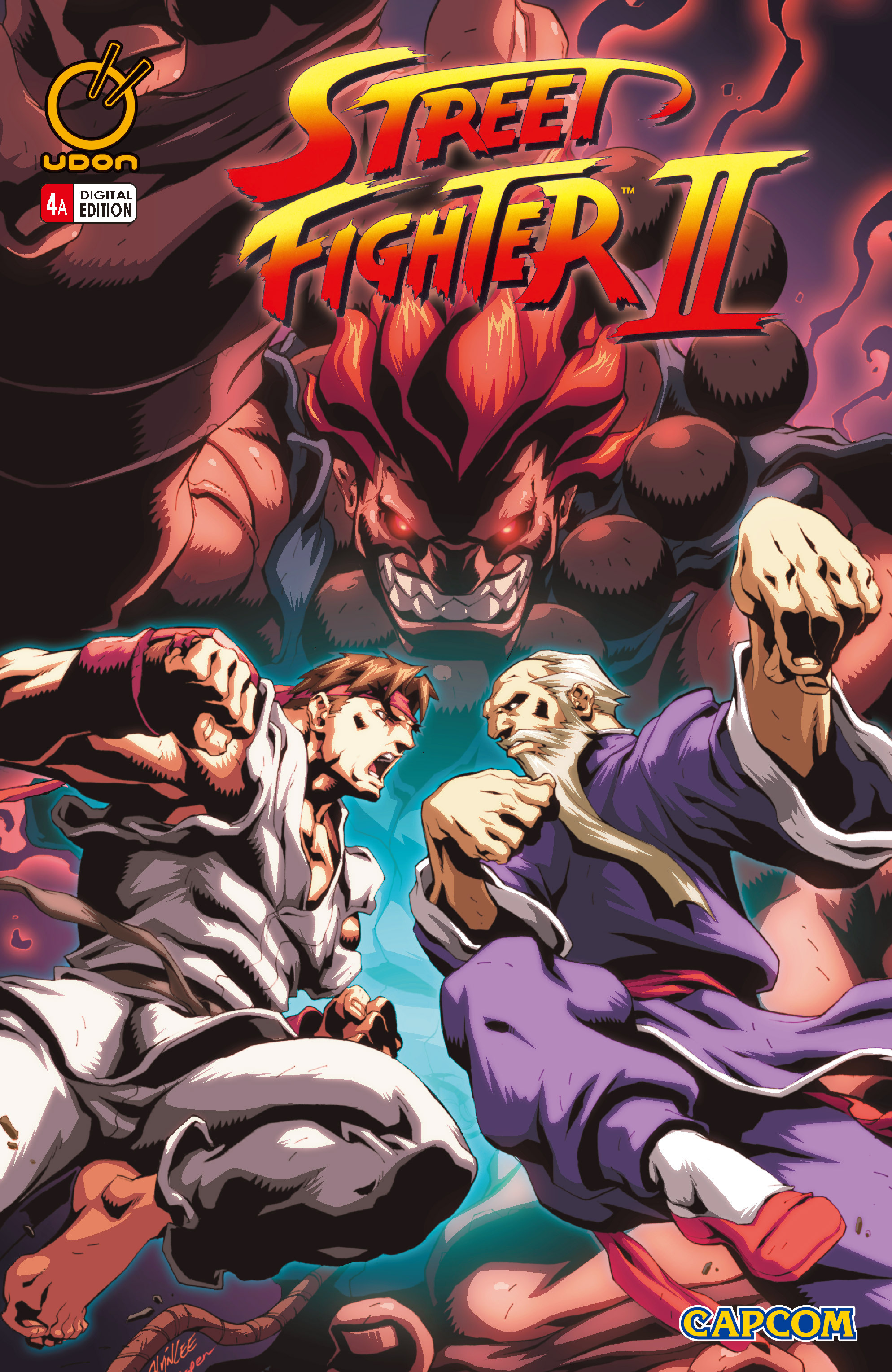 Read online Street Fighter II comic -  Issue #4 - 1