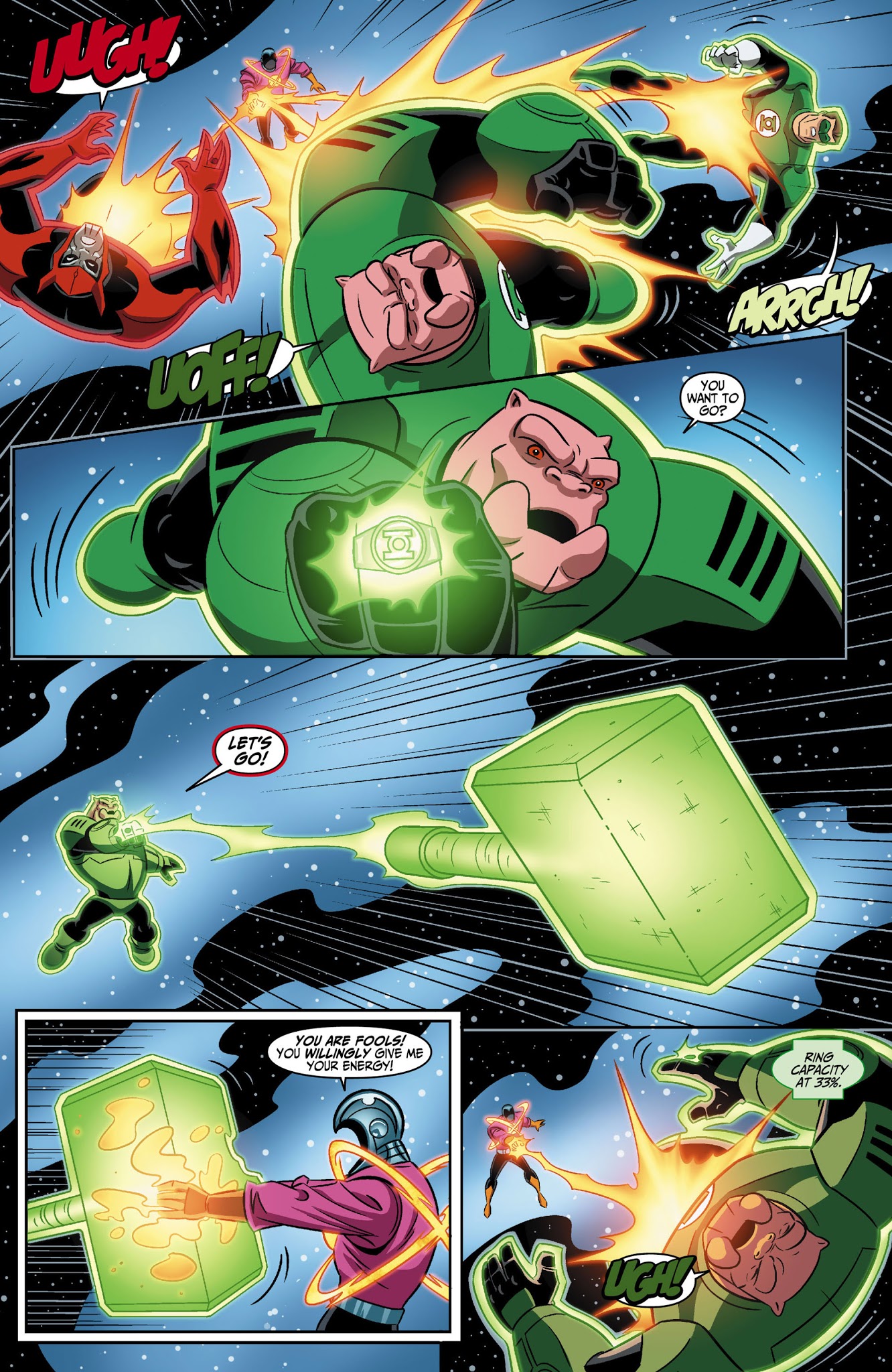 Read online Green Lantern: The Animated Series comic -  Issue #2 - 10