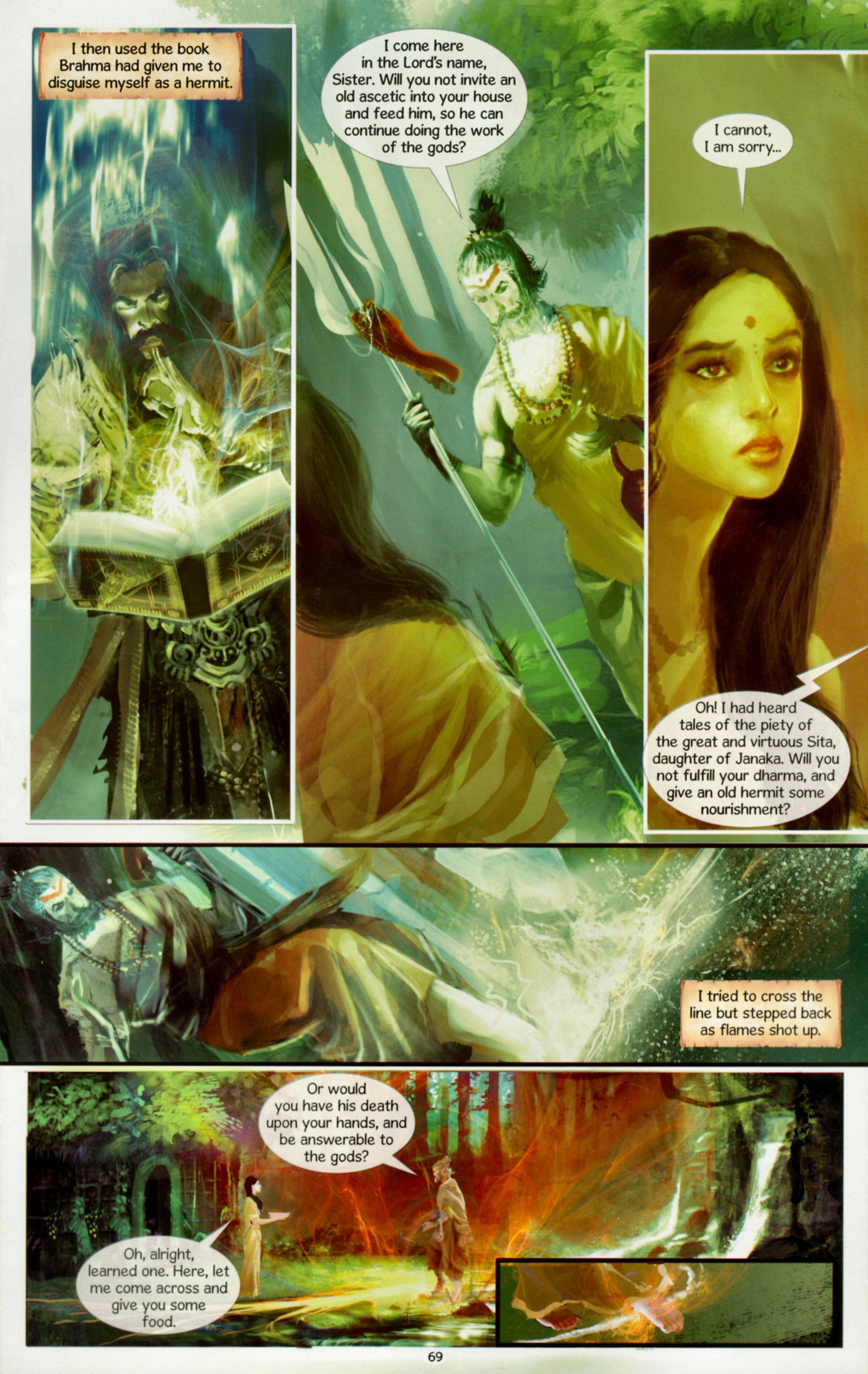 Read online Ravana: Roar of the Demon King comic -  Issue # Full - 72