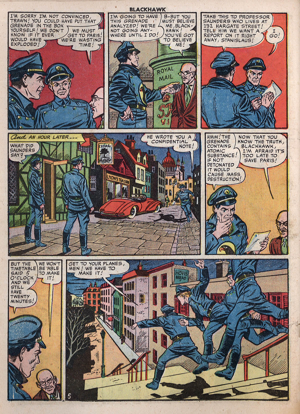 Read online Blackhawk (1957) comic -  Issue #46 - 22