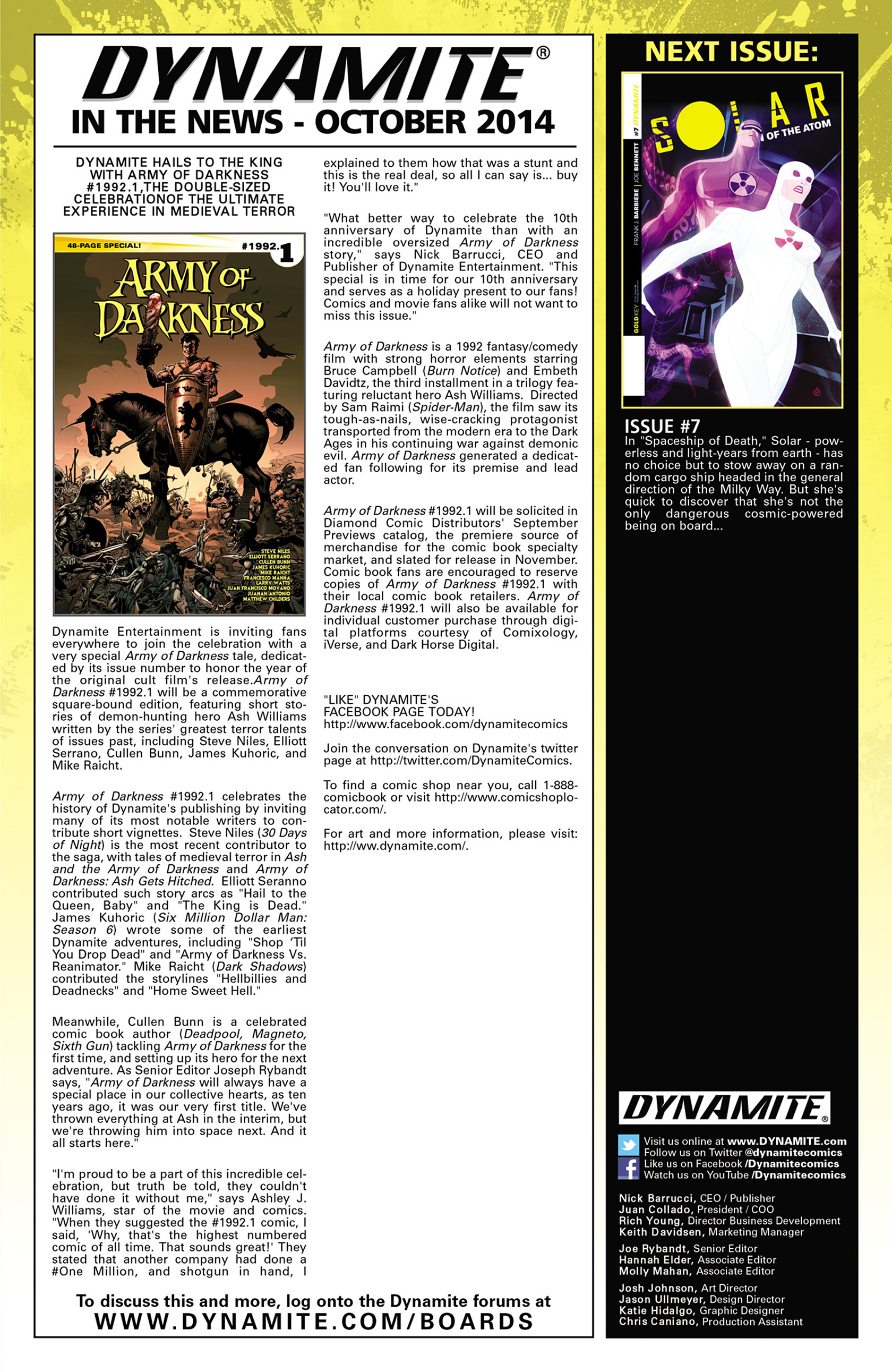 Read online Solar: Man of the Atom (2014) comic -  Issue #6 - 26