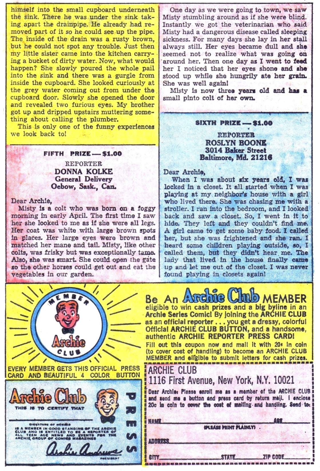 Read online Archie (1960) comic -  Issue #173 - 11