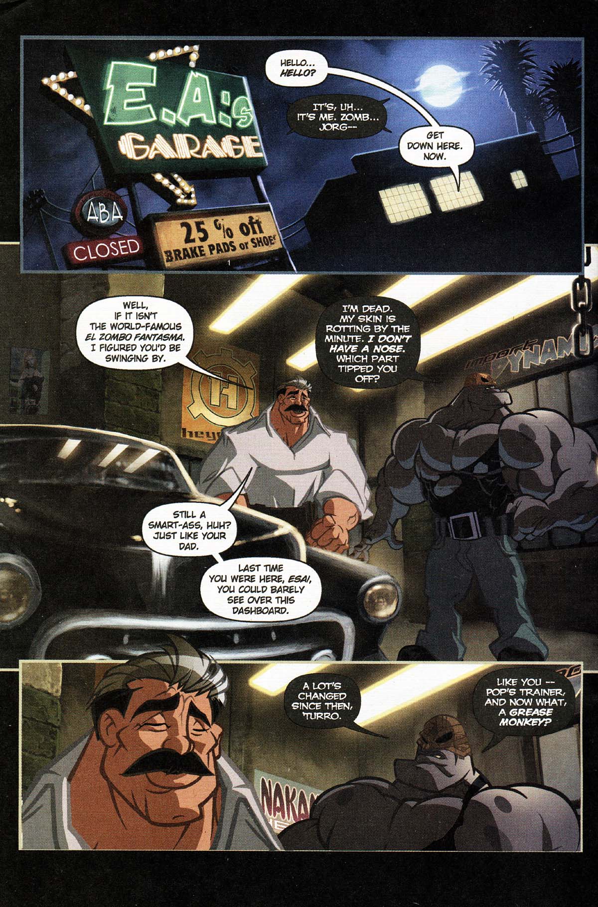 Read online El Zombo Fantasma comic -  Issue #3 - 4