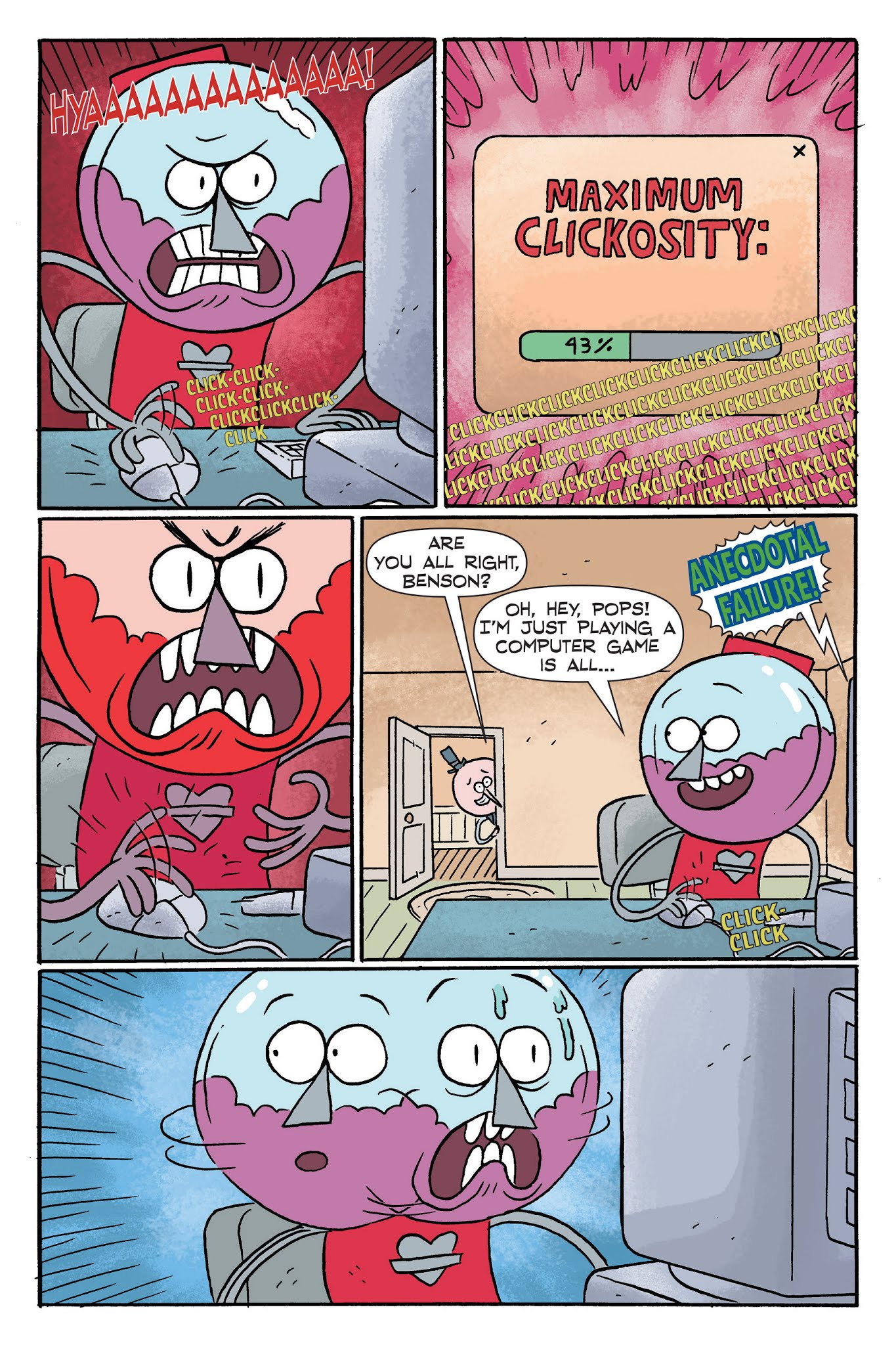 Read online Regular Show: A Clash of Consoles comic -  Issue # TPB (Part 1) - 50