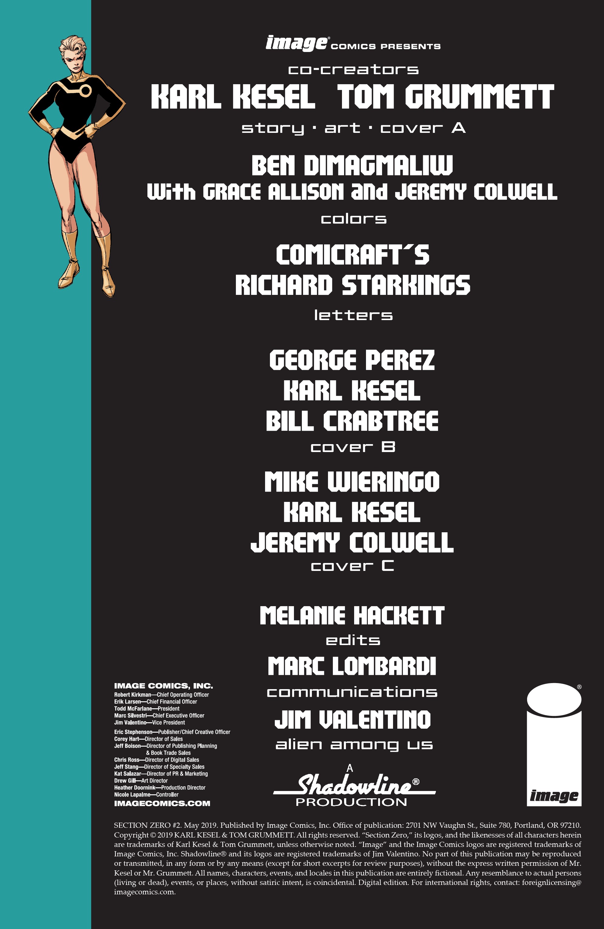 Read online Section Zero (2019) comic -  Issue #2 - 2