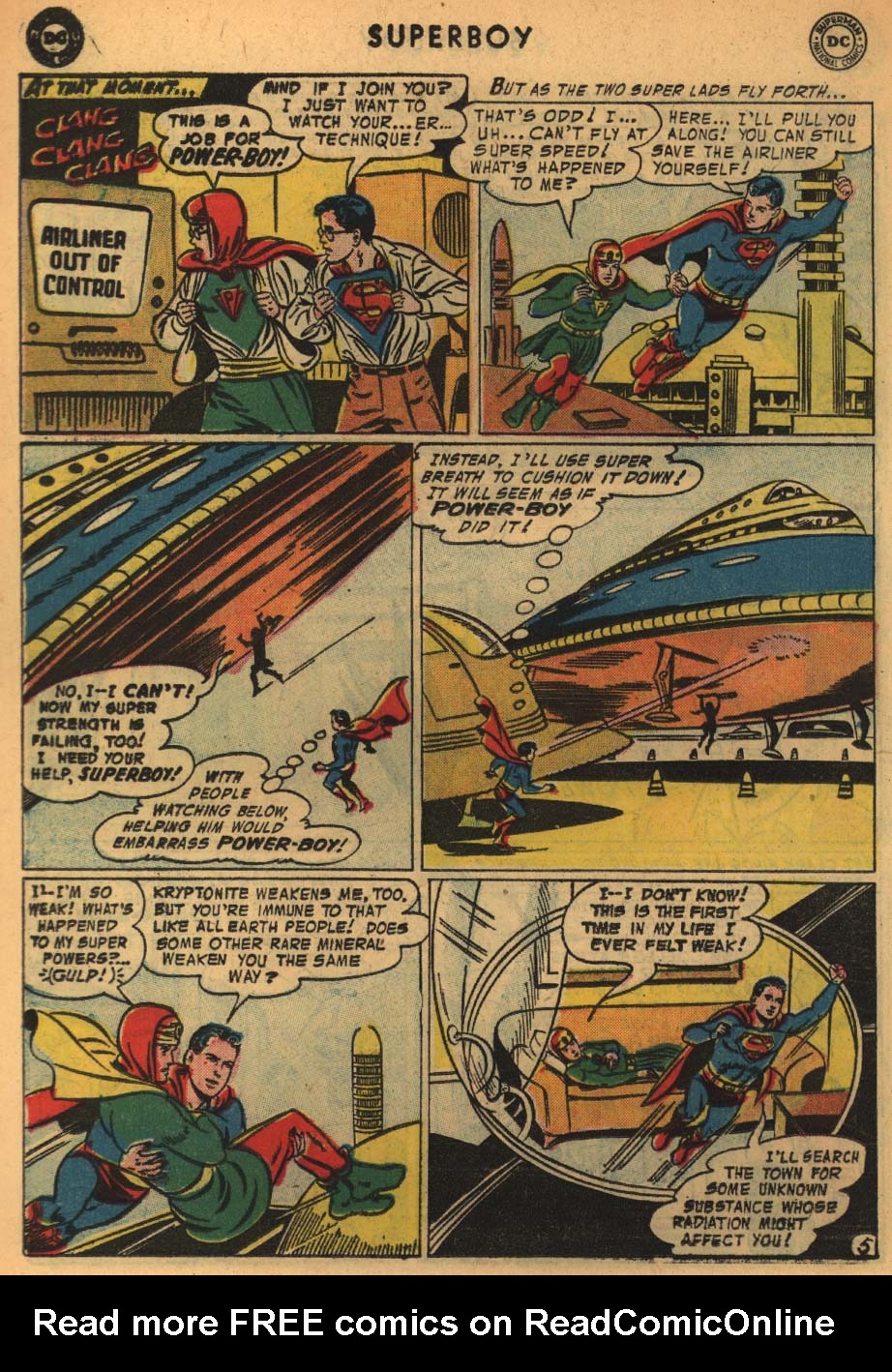 Read online Superboy (1949) comic -  Issue #52 - 14