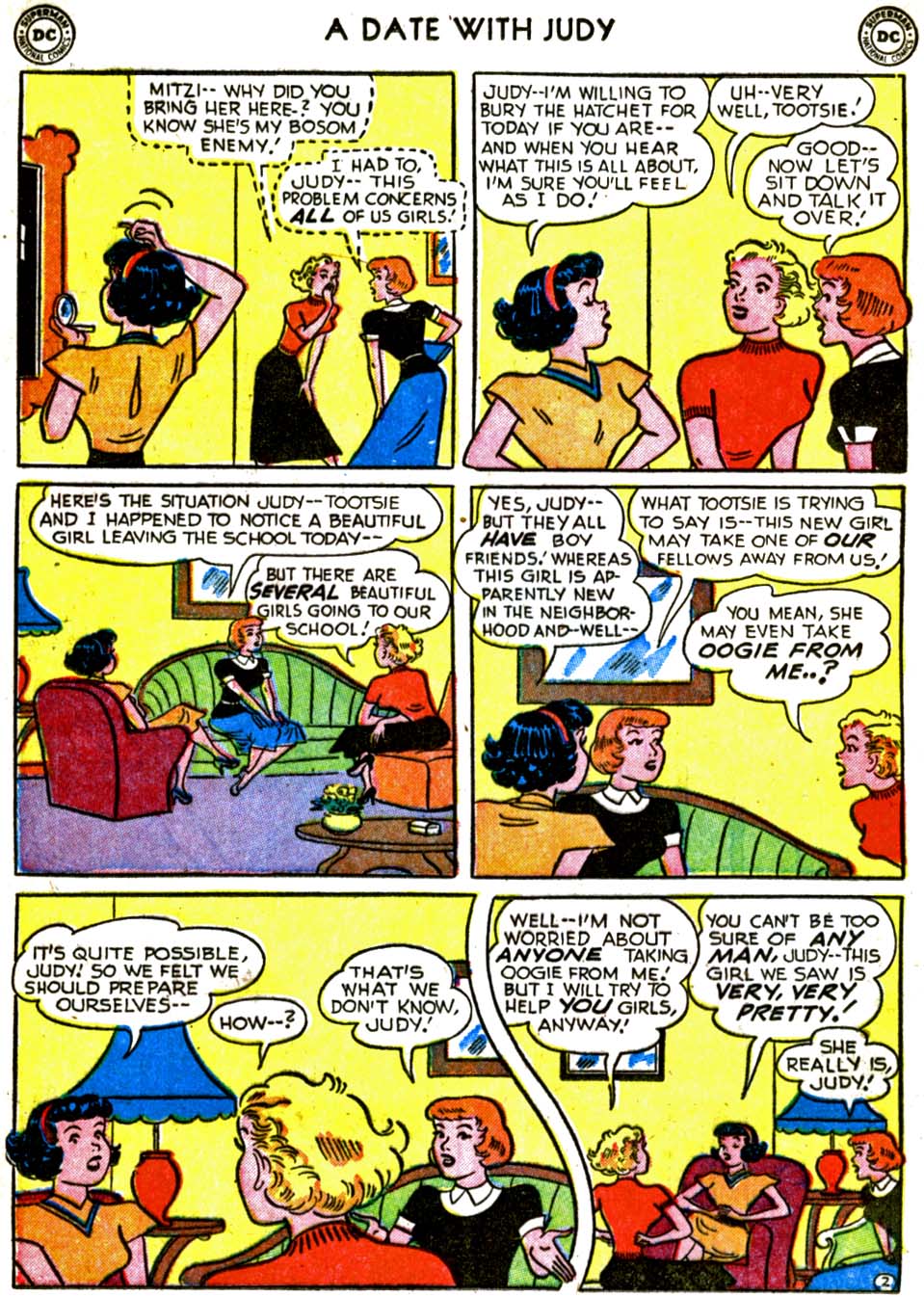 Read online A Date with Judy comic -  Issue #29 - 14
