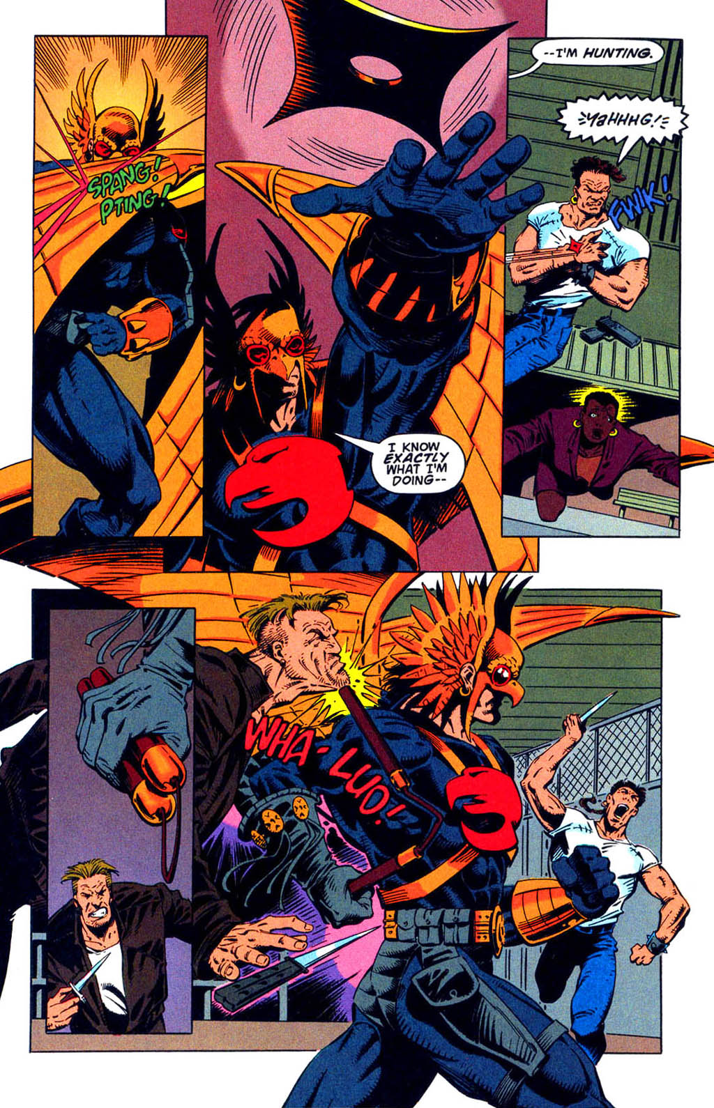Hawkman (1993) Issue #1 #4 - English 8