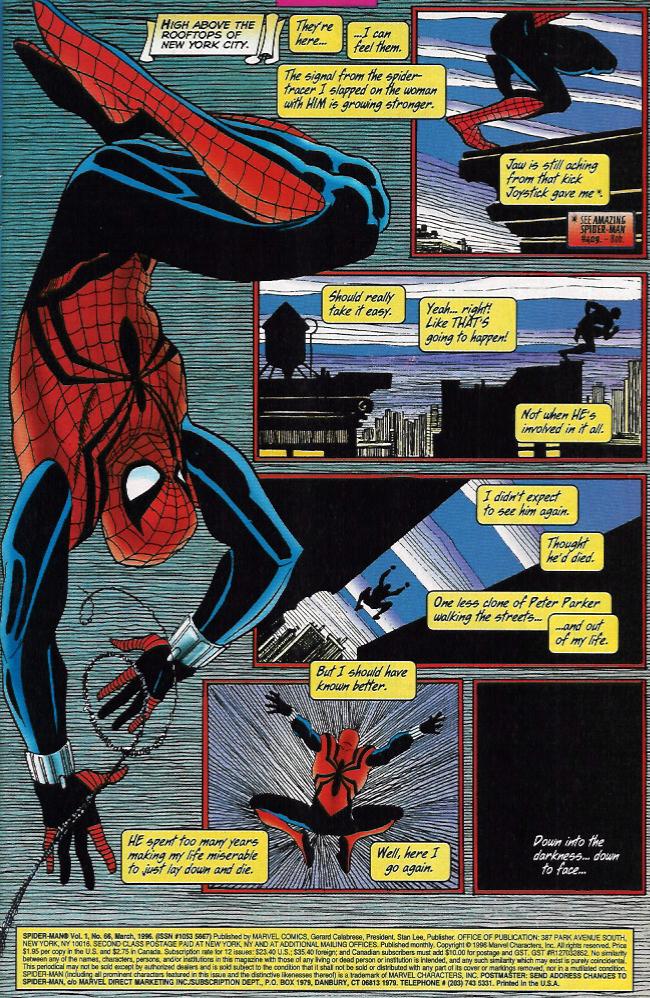 Read online Spider-Man (1990) comic -  Issue #66 - End Game - 2