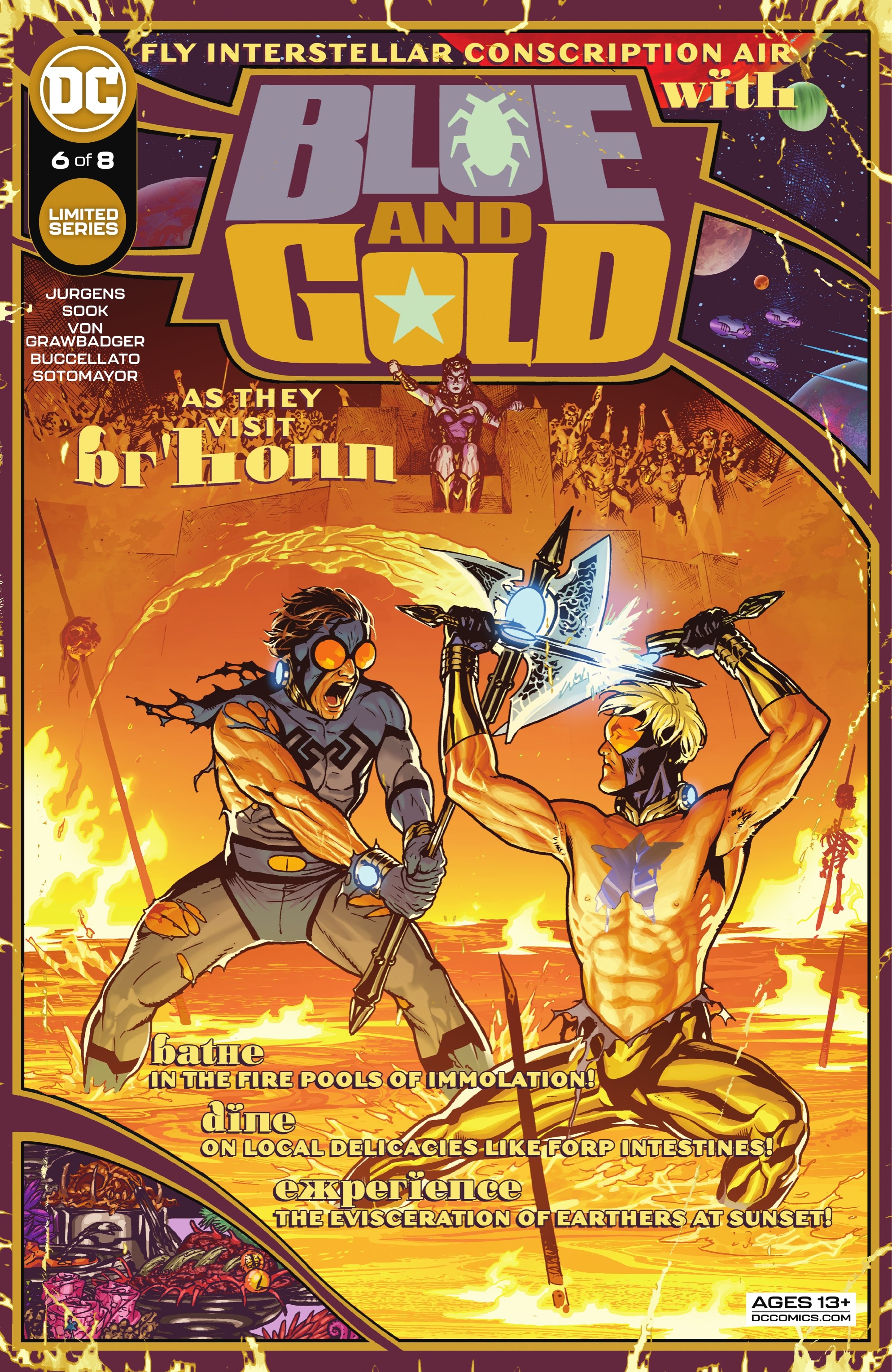 Read online Blue & Gold comic -  Issue #6 - 1