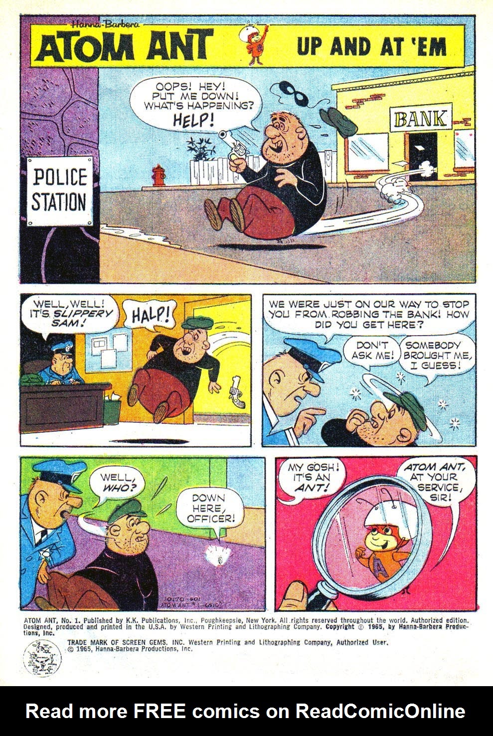 Read online Atom Ant comic -  Issue # Full - 3