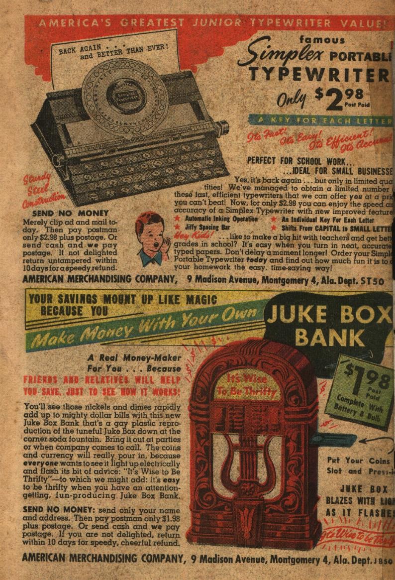 Read online Justice Comics (1948) comic -  Issue #6 - 50