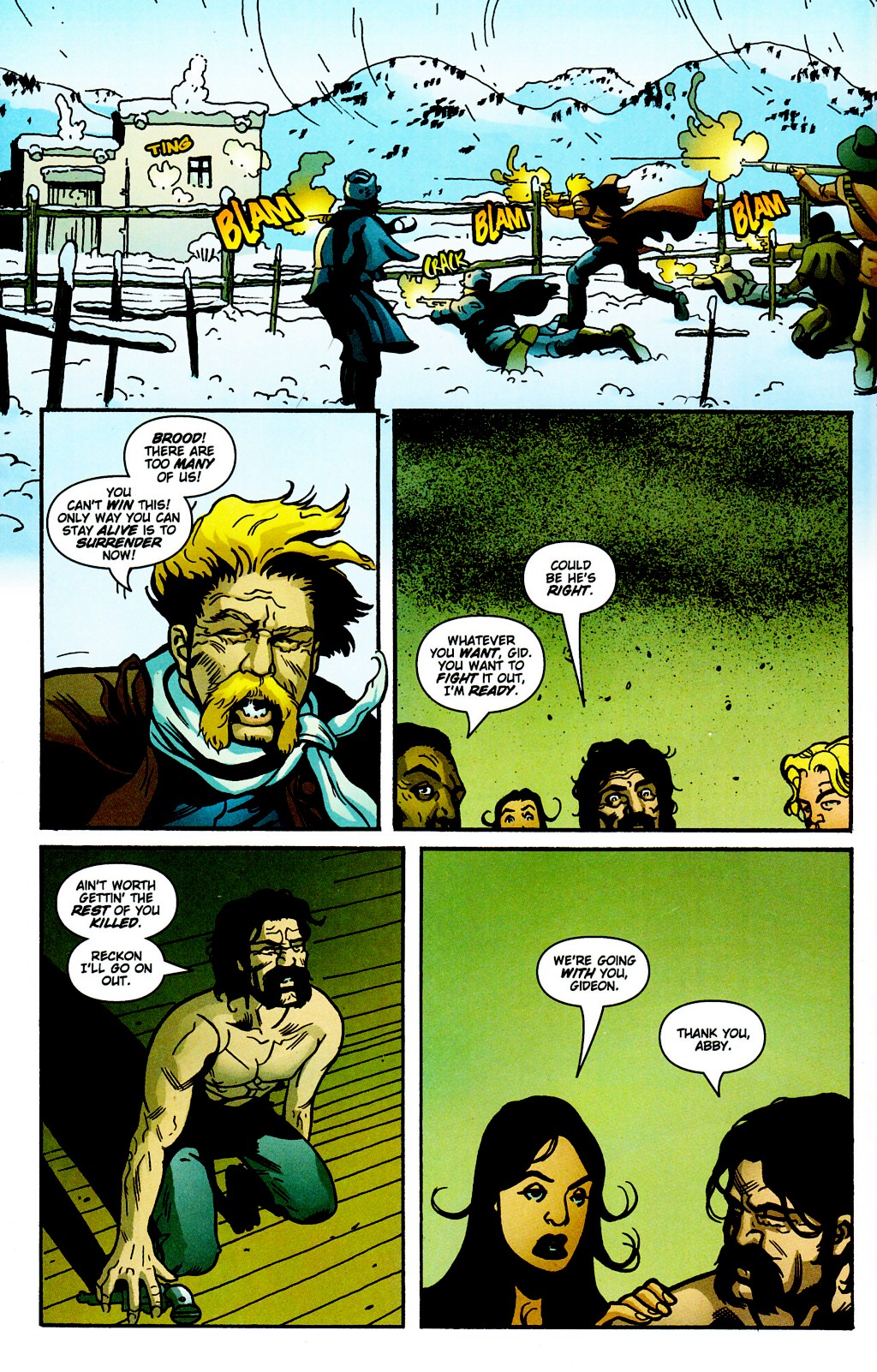 Read online Desperadoes: Epidemic! comic -  Issue # Full - 43