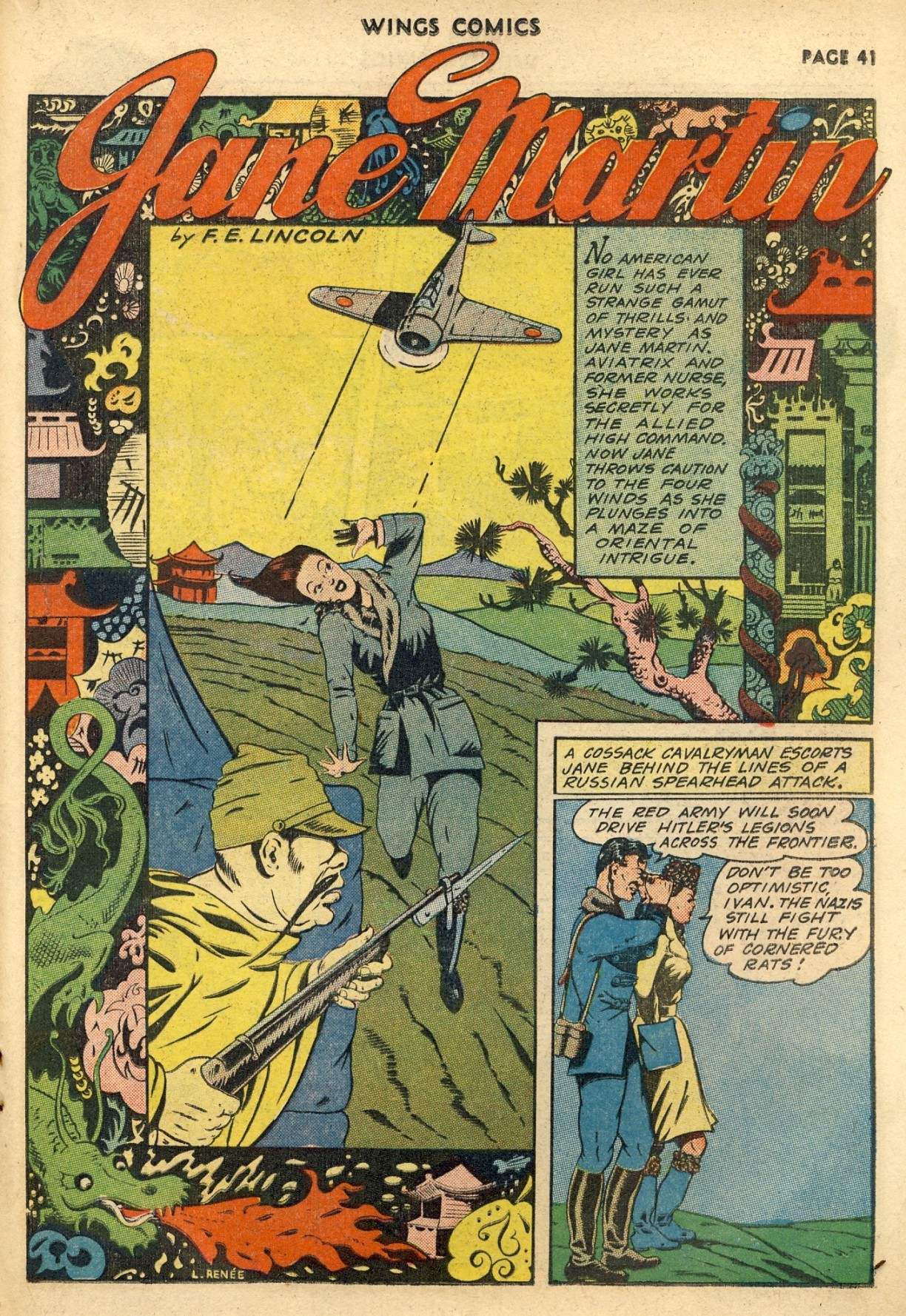 Read online Wings Comics comic -  Issue #33 - 43