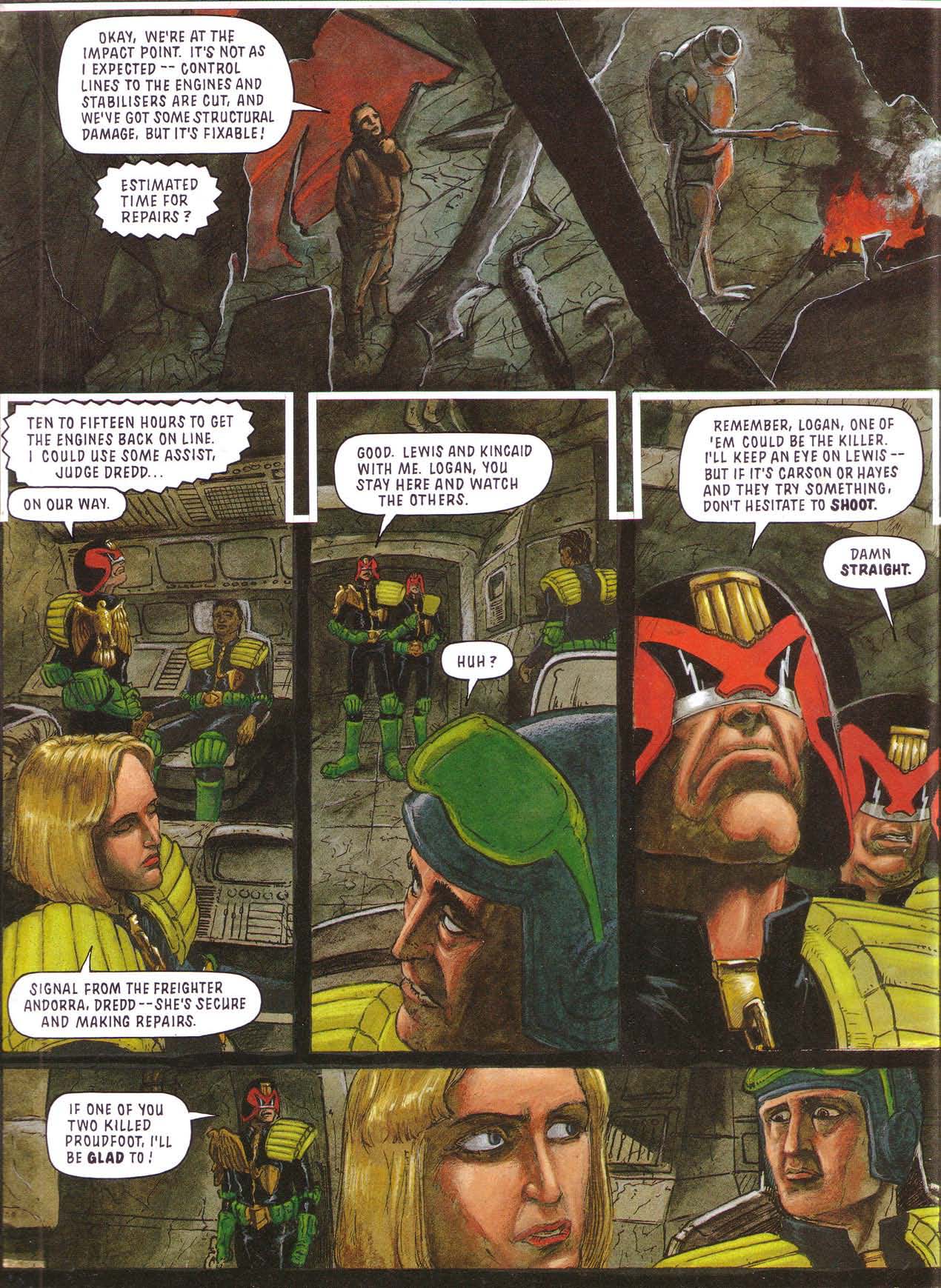 Read online Judge Dredd [Collections - Hamlyn | Mandarin] comic -  Issue # TPB Justice One - 32