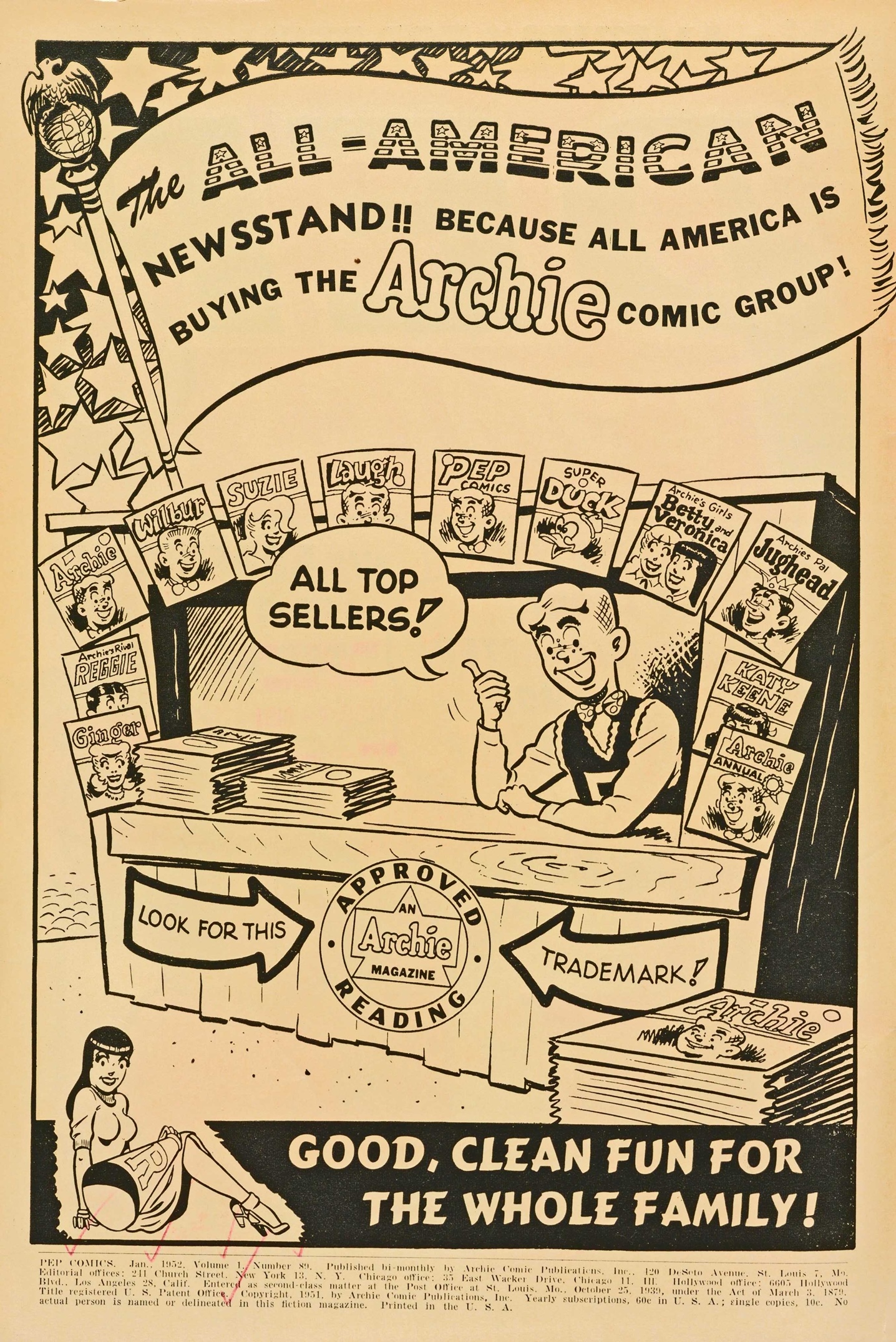 Read online Pep Comics comic -  Issue #89 - 2