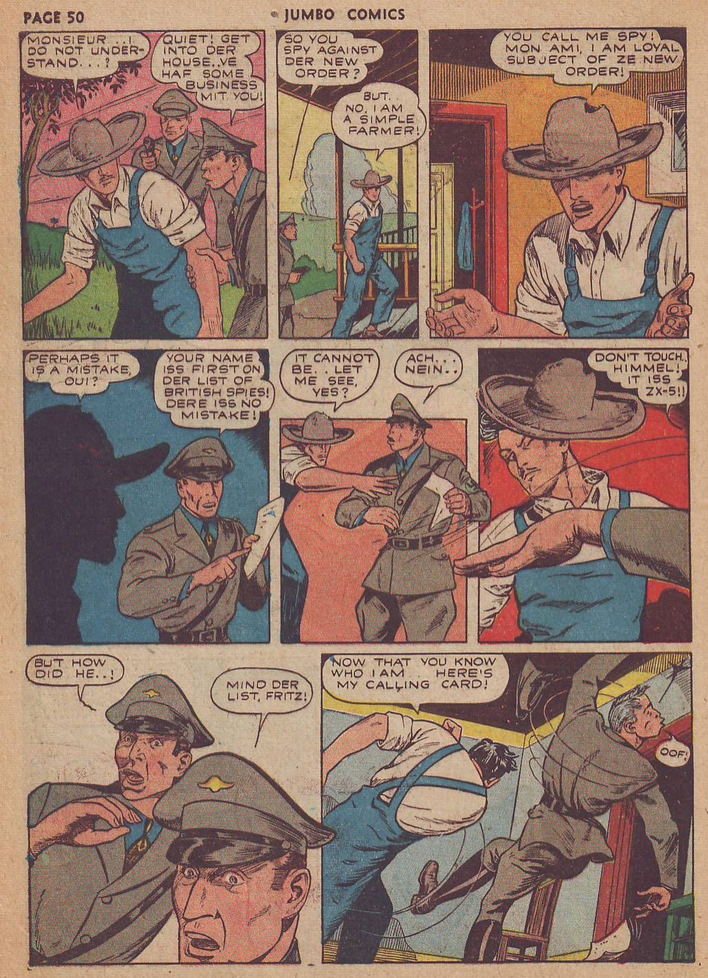Read online Jumbo Comics comic -  Issue #39 - 51