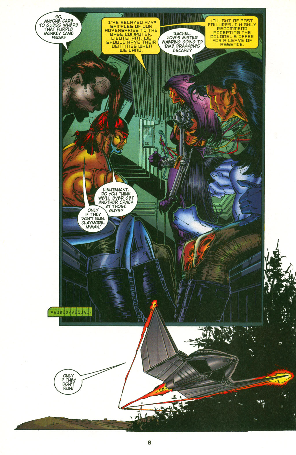 Read online Wetworks comic -  Issue #5 - 8