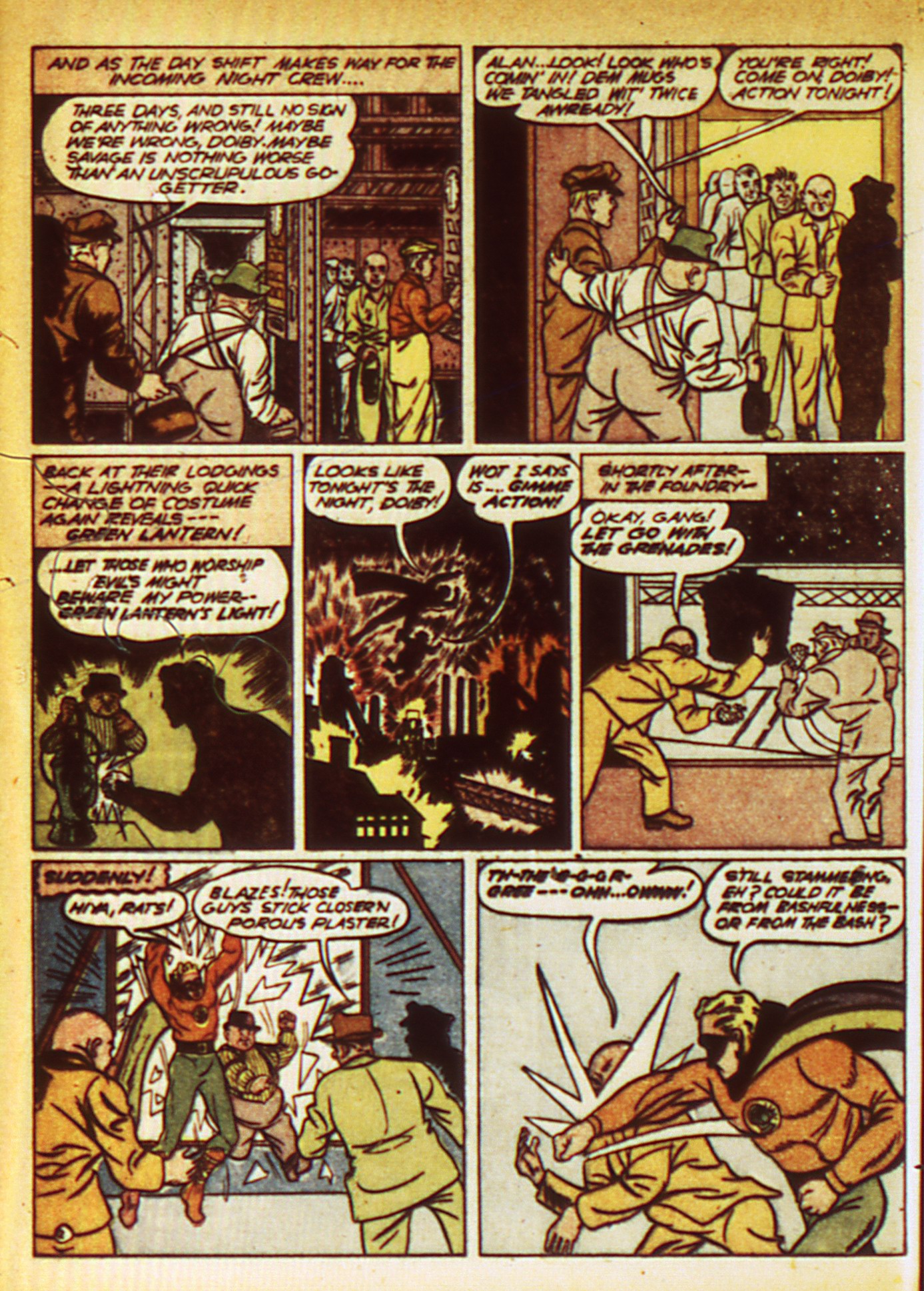 Read online Green Lantern (1941) comic -  Issue #10 - 14