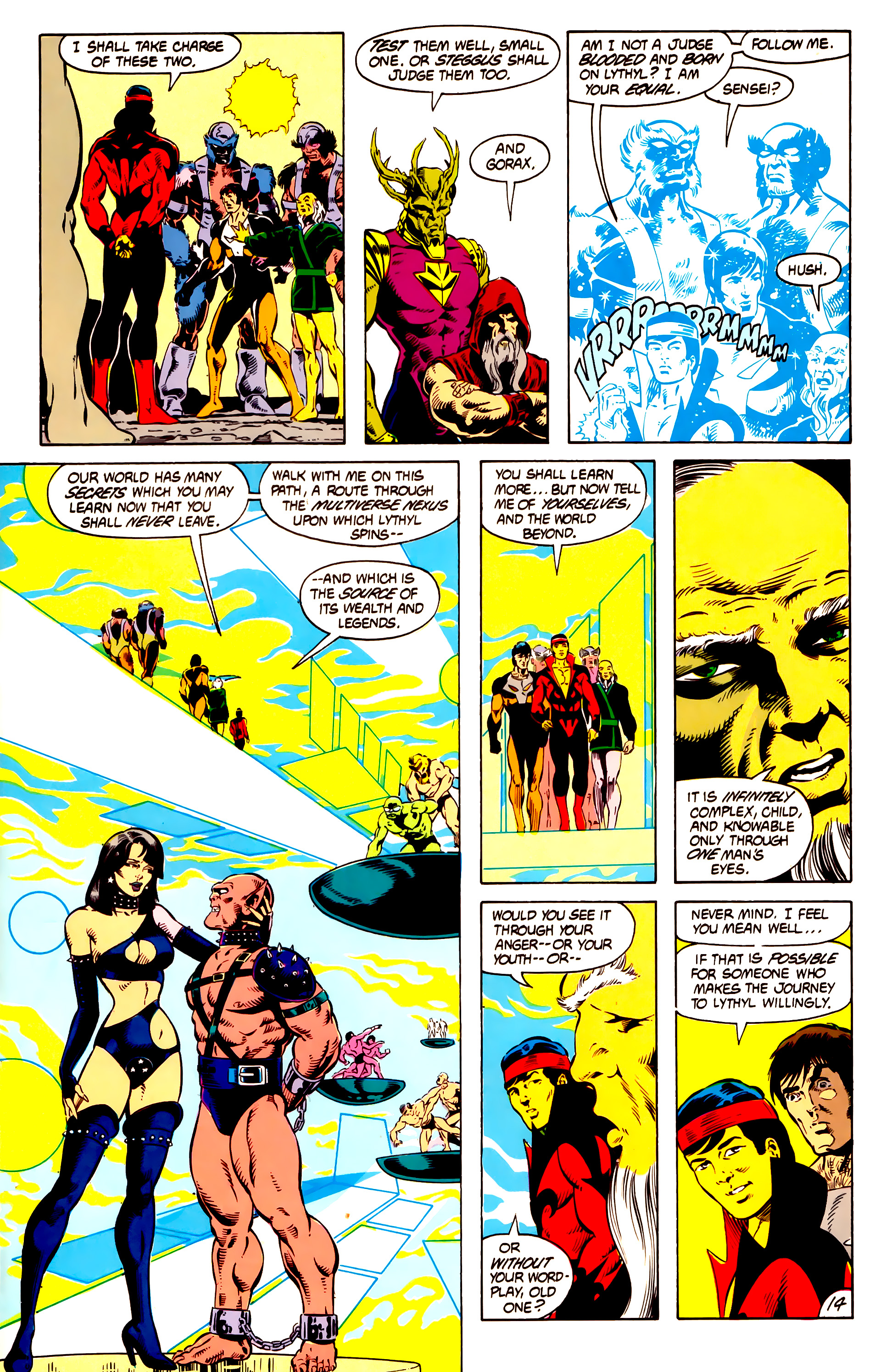 Read online Legion of Super-Heroes (1984) comic -  Issue #13 - 16