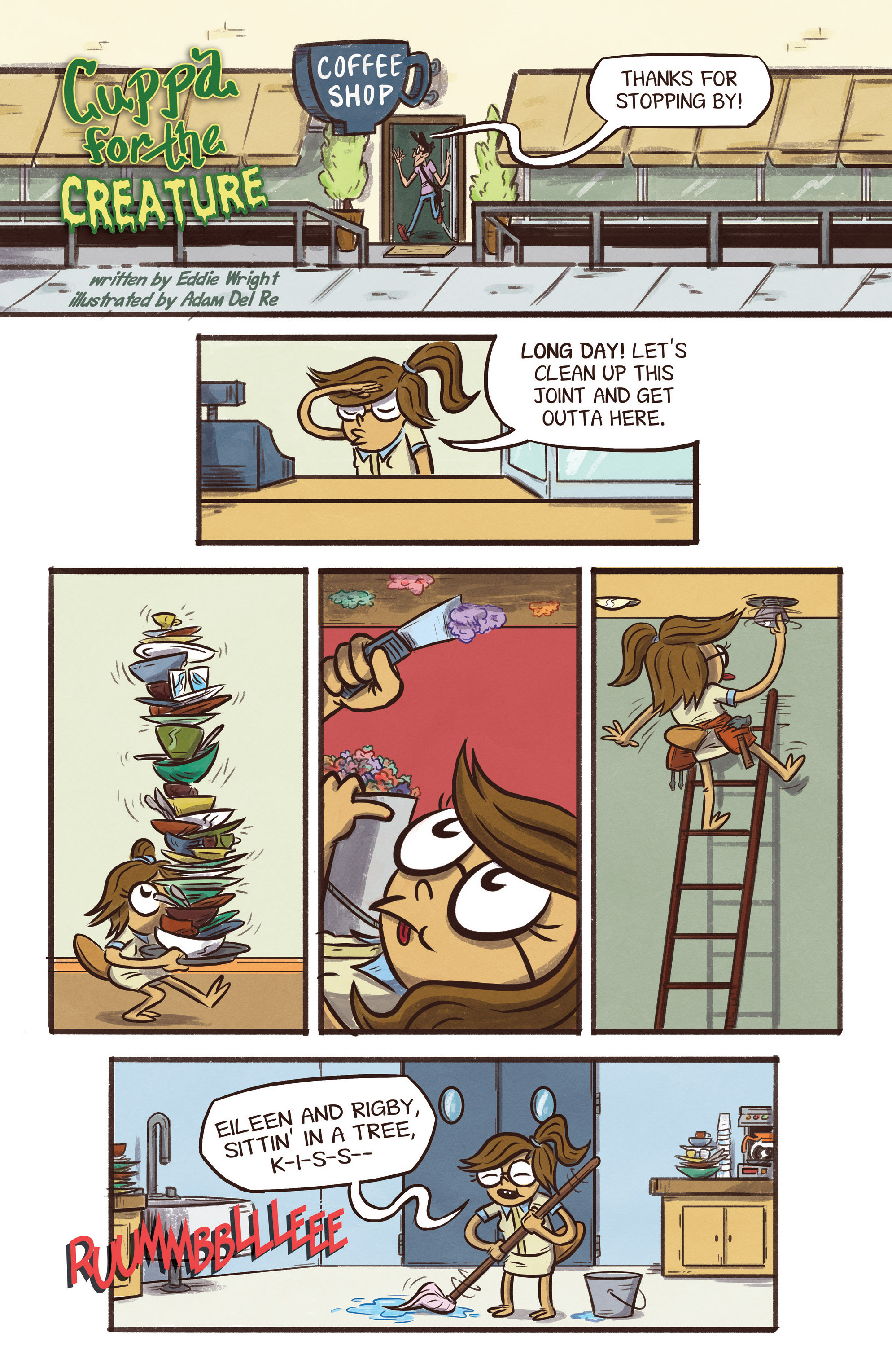 Read online Regular Show comic -  Issue #31 - 18