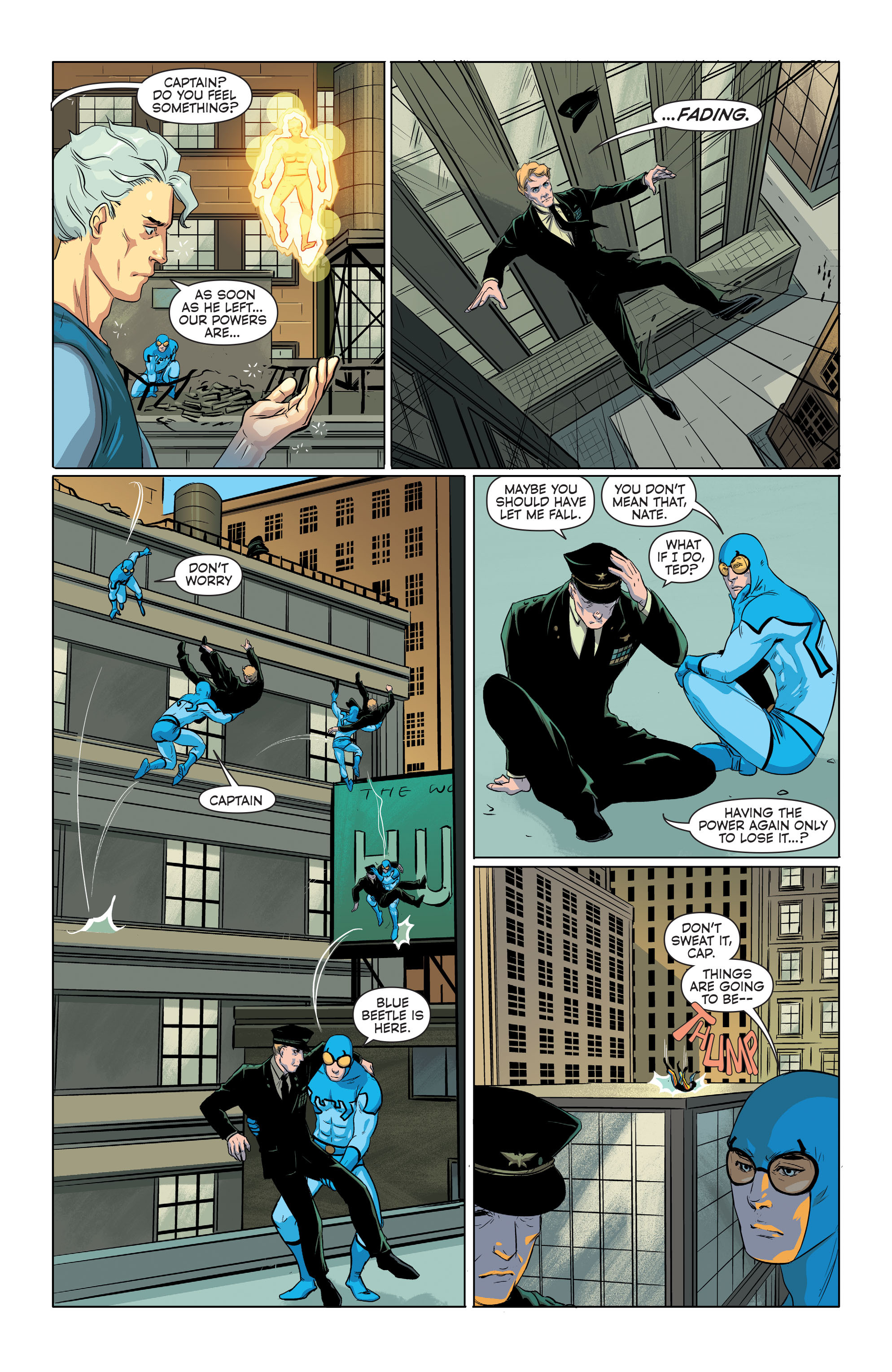 Read online Convergence Blue Beetle comic -  Issue #1 - 17