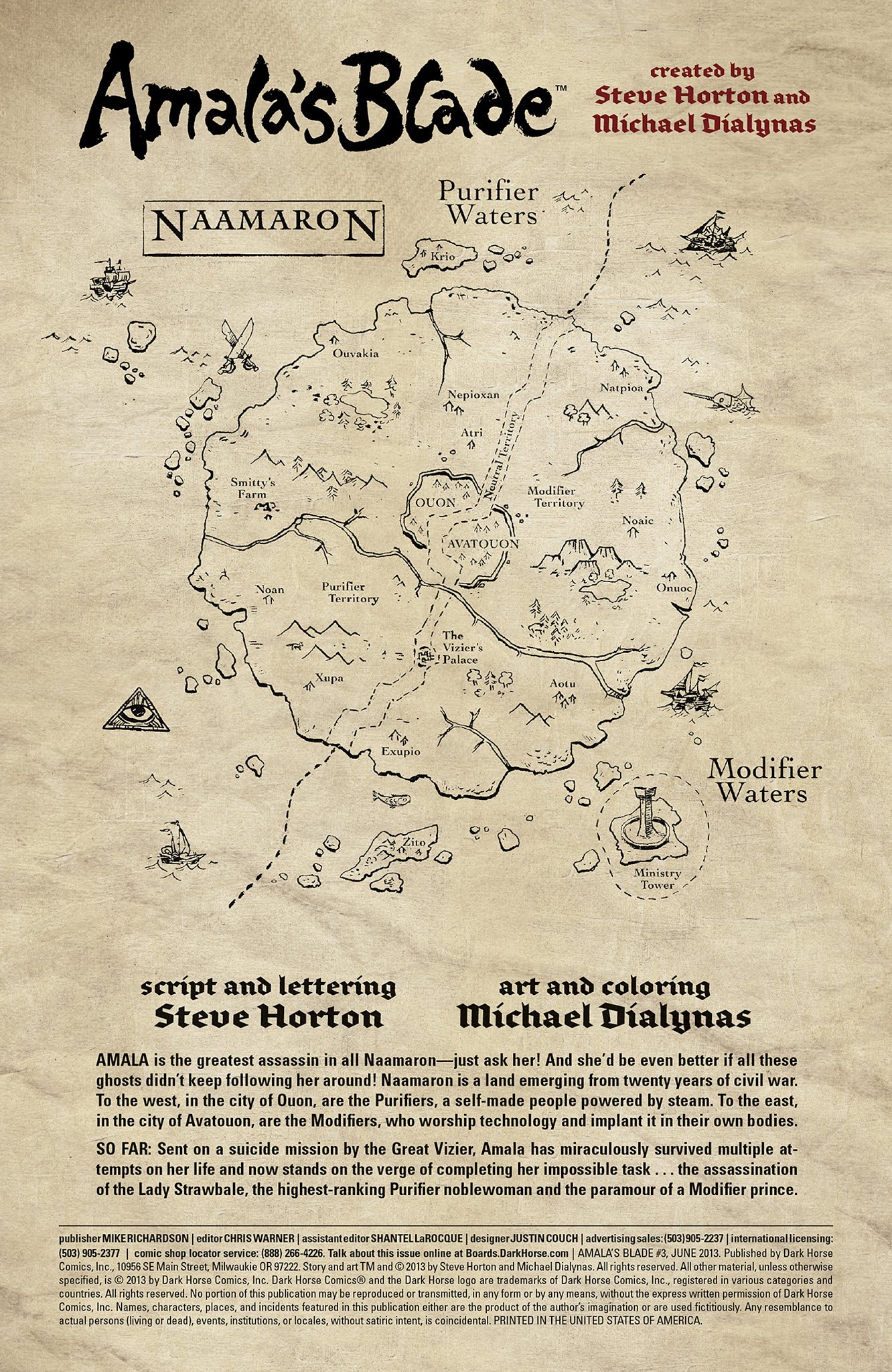 Read online Amala's Blade comic -  Issue #3 - 2