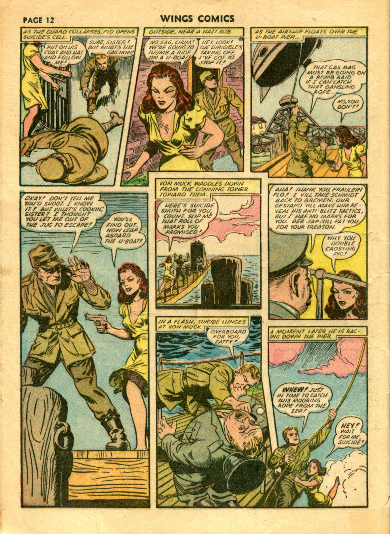 Read online Wings Comics comic -  Issue #25 - 14