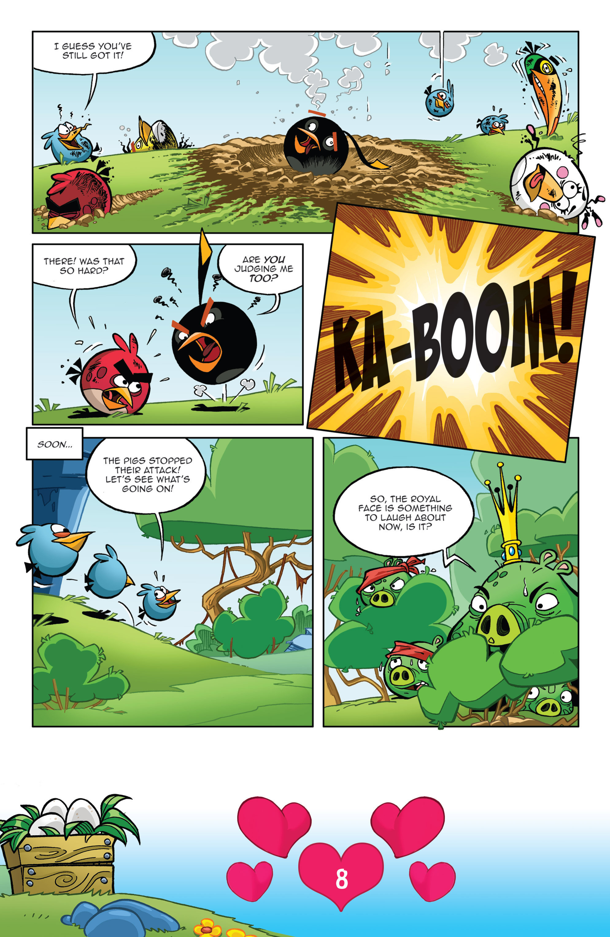 Read online Angry Birds Comics (2016) comic -  Issue #2 - 10