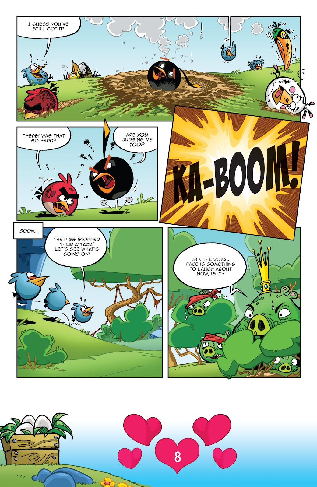 Angry Birds Comics (2016) issue 2 - Page 10