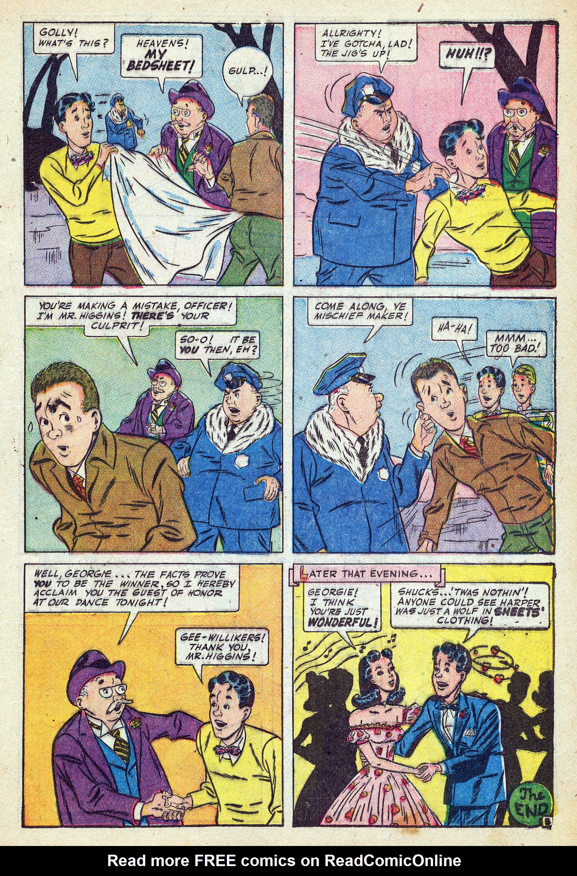 Read online Georgie Comics (1945) comic -  Issue #9 - 37
