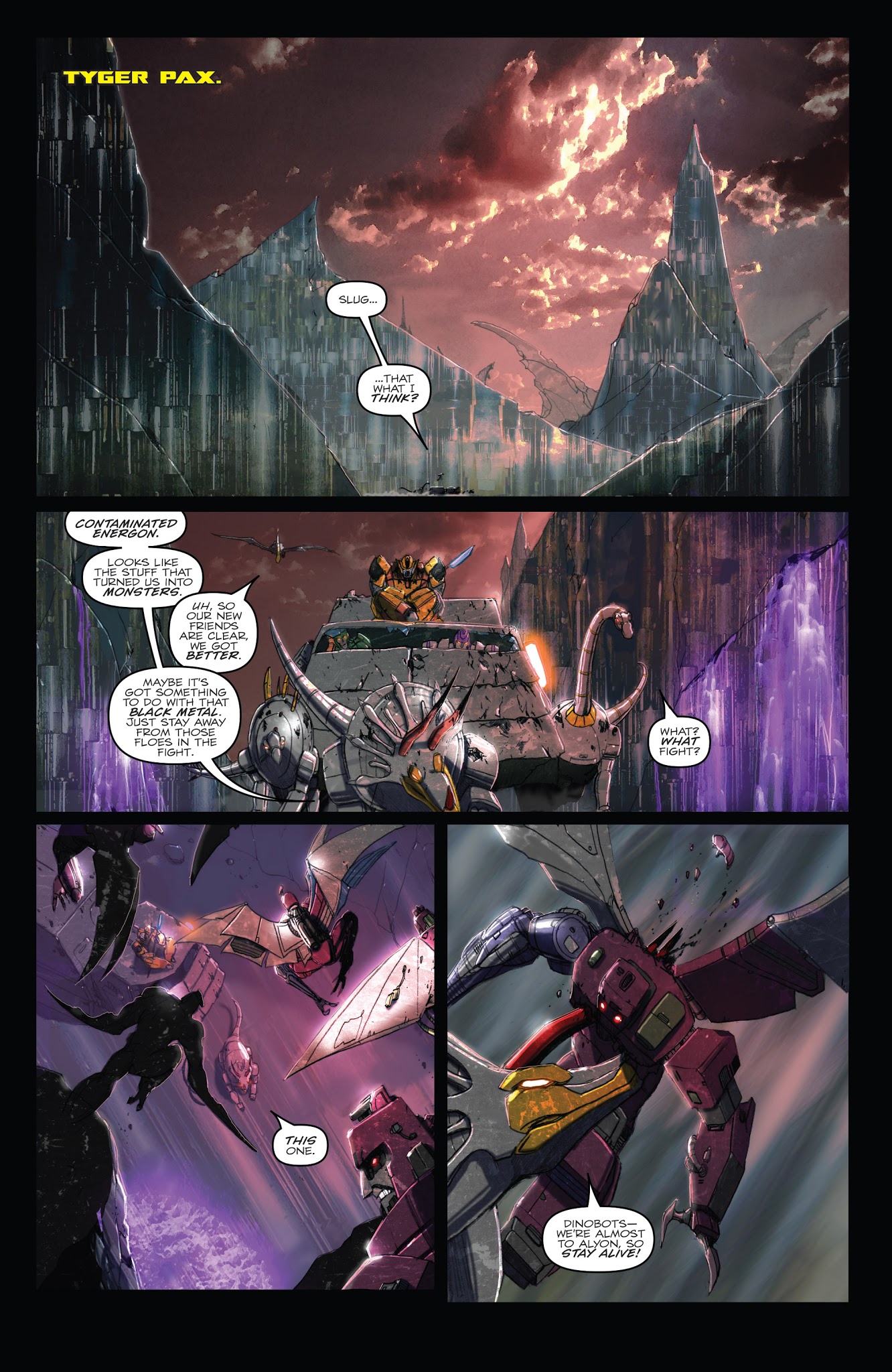 Read online The Transformers: Redemption of the Dinobots comic -  Issue # TPB - 84